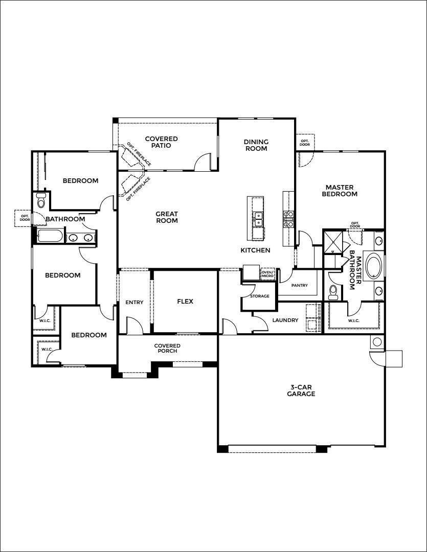 Single Family Residence in Bakersfield, photo 2 of 3