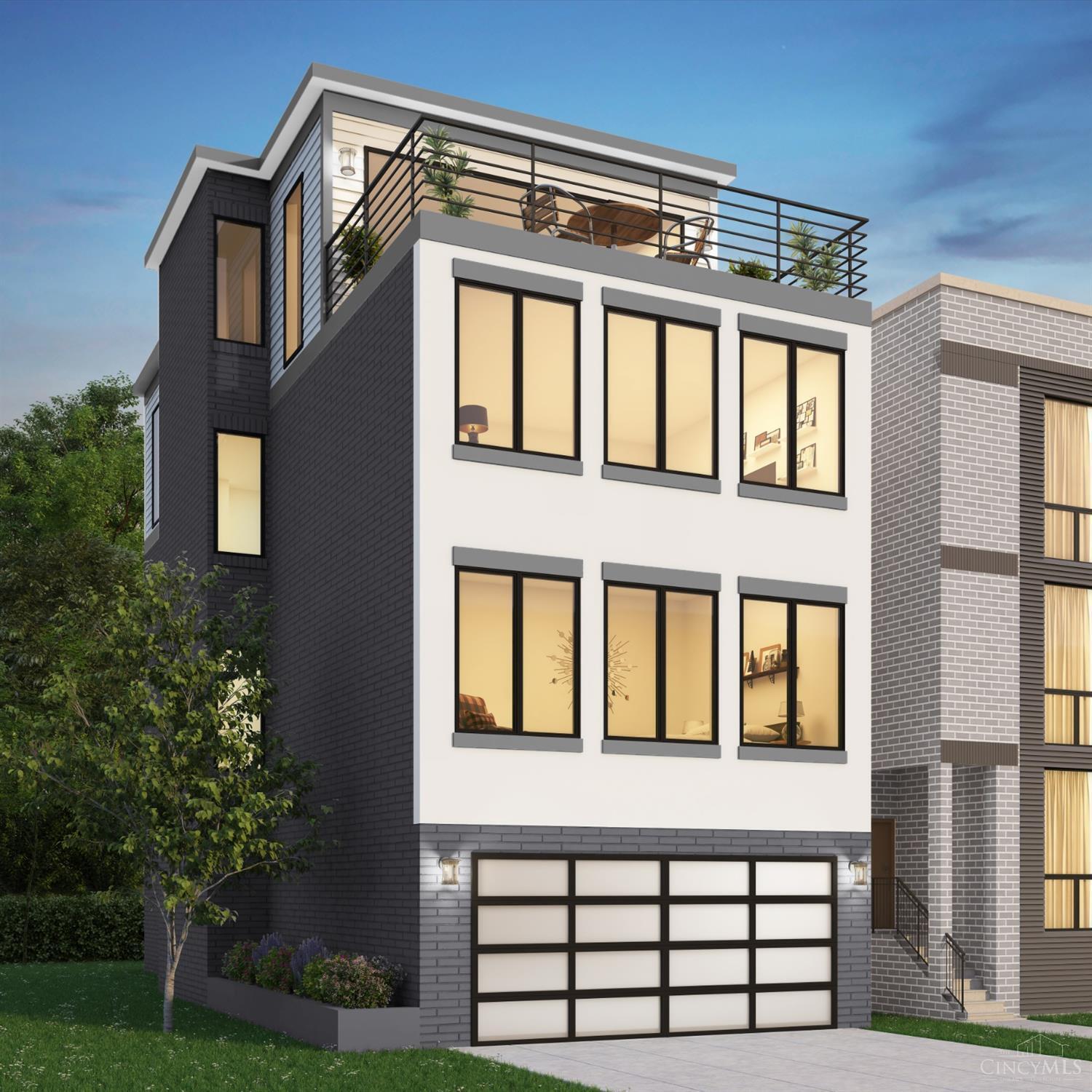 Everything is happening in the East End! Amazing city & river views from these modern inspired homes that offer balconies - you can see for miles! These homes are close to everything & offer a tax abatement & no HOA fees. Built by custom craftsman Terry Inman  these homes will feature great finishes & quality!