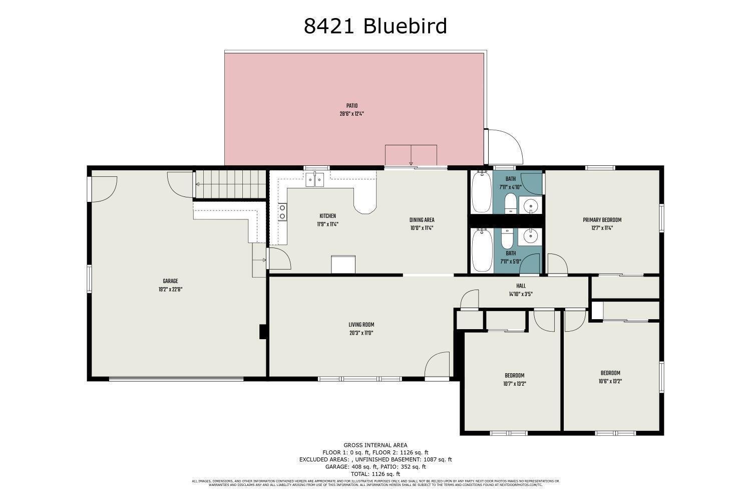 8421 Bluebird Drive