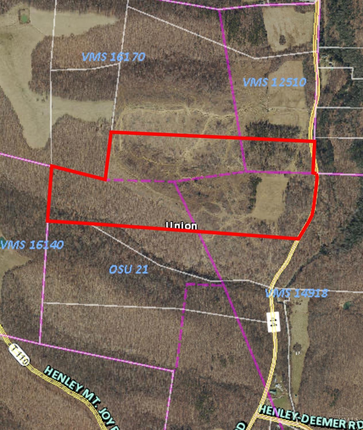 0 Henley Comstock Rd 140 Acre, Union Twp, OH 45652