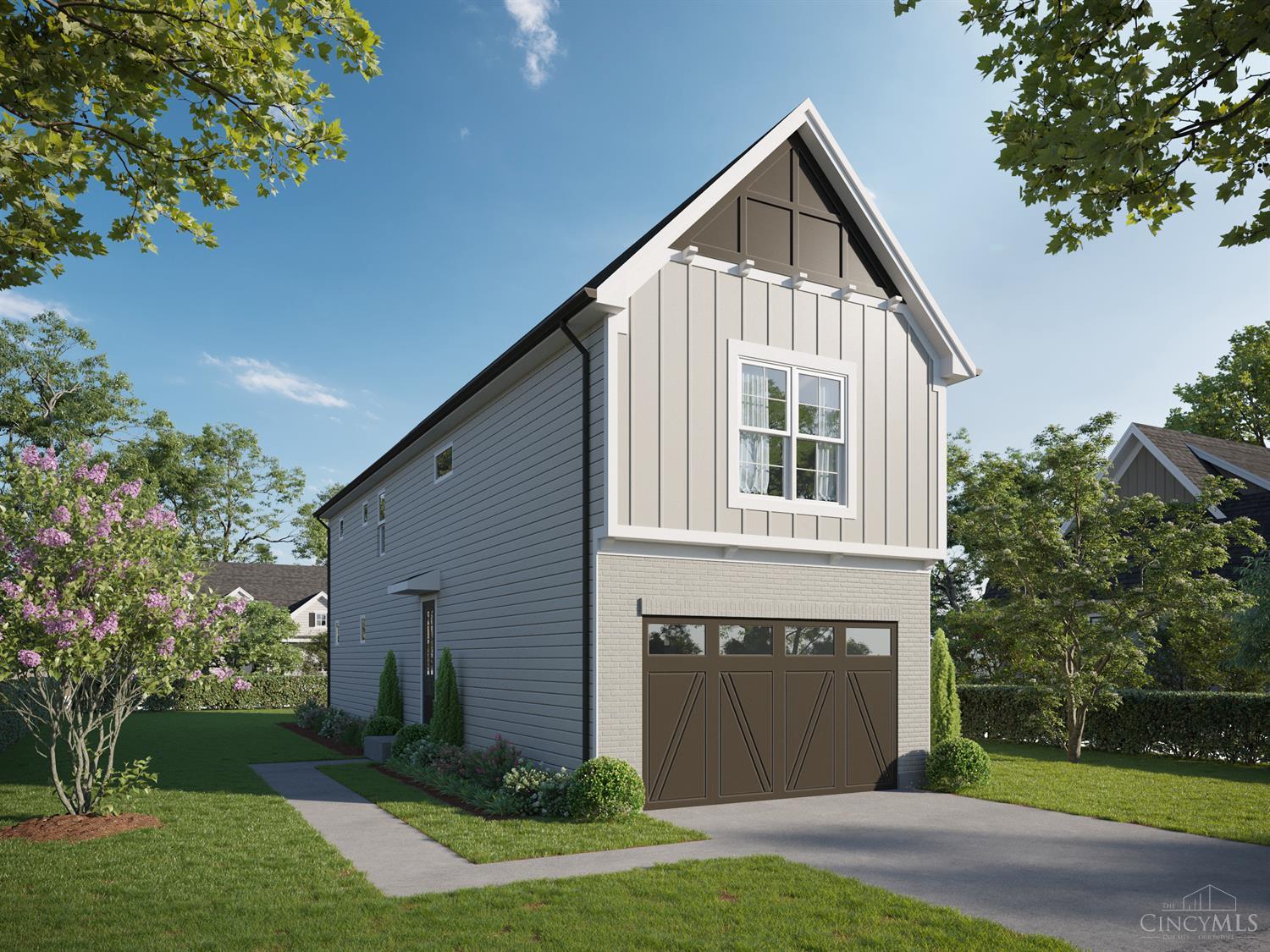 Ashford Homes - 1,759 sq ft open concept floor plan. LEED Gold tax Abatement eligible. Save estimated $12k/yr in prop tax. Walkable to all that O'bryonville has to offer - Bon Bonerie, O'bryons, Bean & Barley, Pampa's, Ripple Wine Bar. Kitchen with island, 42 wall cabinets, quartz counters, stainless appliances. Master ensuite & walk-in closet. 9ft ceilings on the first floor. Rear Patio with park views. Plenty of storage in basement. Basement equipped with egress window and full bath rough-in. Low maintenance home!