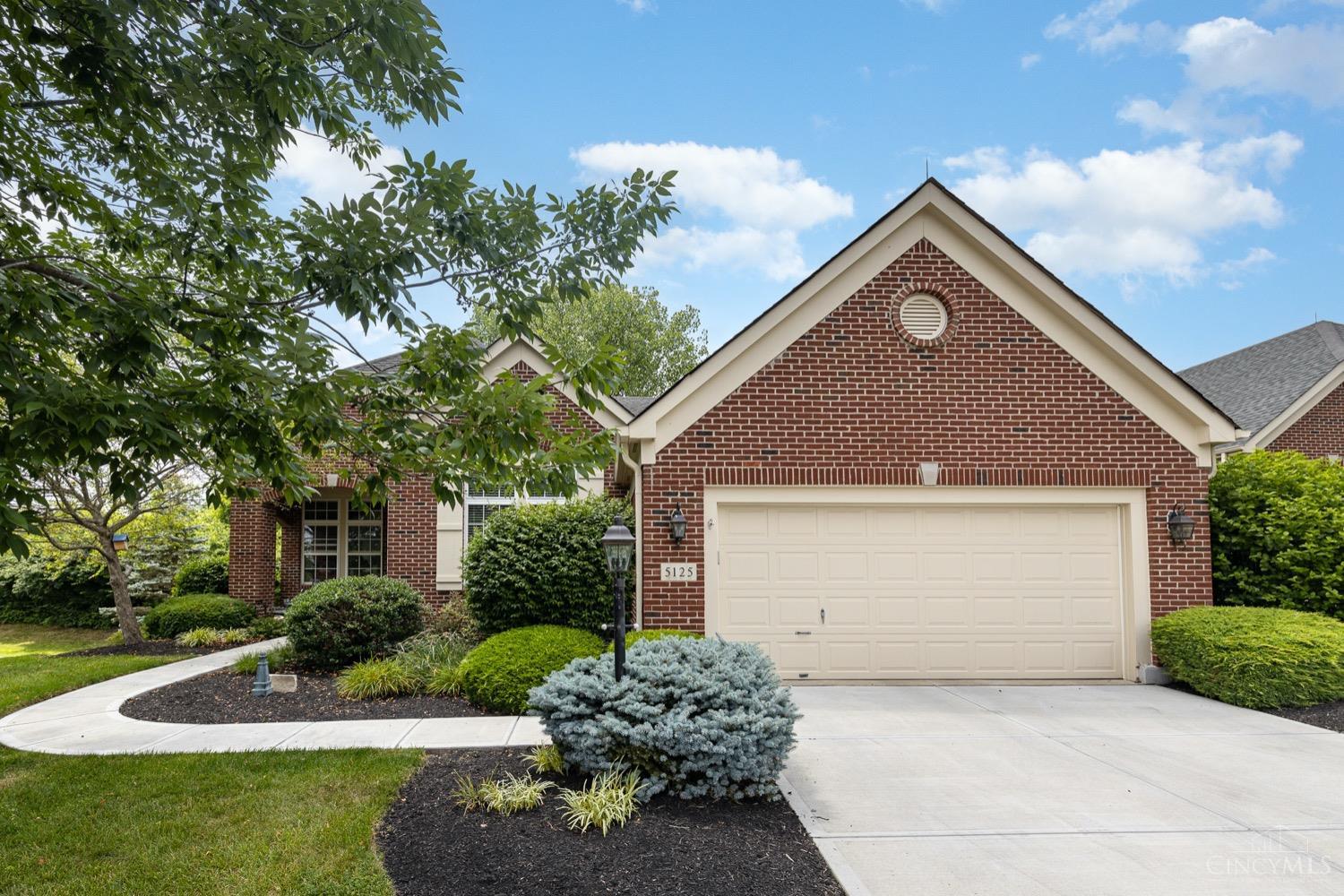 Cincinnati Patio Homes For Sale Mason's Whispering Falls