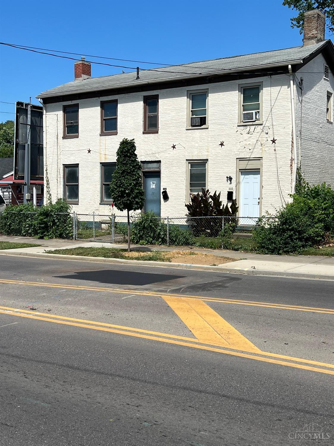 Property needs work.  One unit is currently occupied.  Could be a money maker when second unit is rehabbed.  A three bedroom unit and a two bedroom unit. Parking lot. Cash offers only.