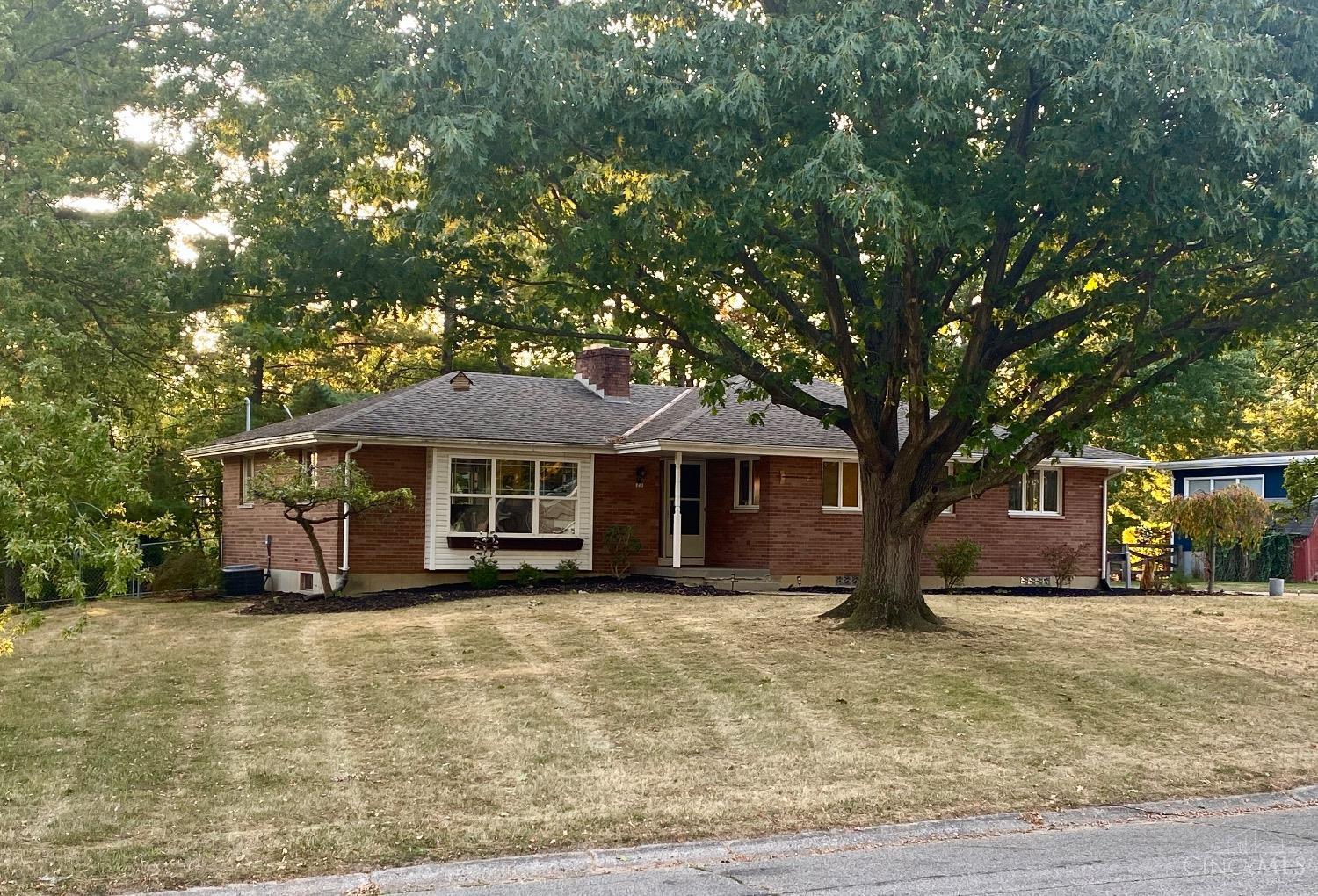 REDUCED $25K!  Great Location - Close to Badin HS, Spooky Nook and all the new entertainment Hamilton has to offer!  3BR, 2.5BA brick ranch in great neighborhood.  Both baths have been updated. 1st floor laundry.  Huge rear deck that makes you feel like you're in your in you own private retreat. Needs TLC but great bones.  Sold as-is.