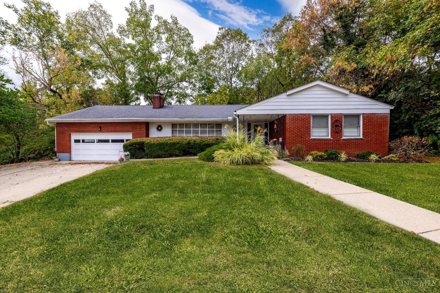 Fantastic ranch on quiet dead end street.  Three bedrooms and two full with an unfinished basement.  Beautiful screened in porch, two car garage. Potential hardwood floors under the carpet.  Fireplace in living room. Priced to sell.  Estate sale.