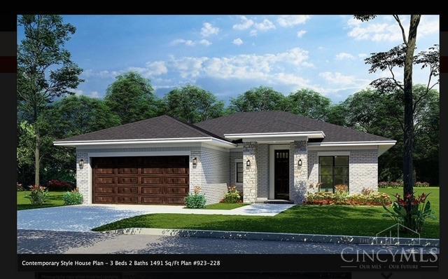 This new construction opportunity features a ranch home offering optimal first-floor living, featuring an expansive open floor plan that flows seamlessly to a large concrete porch. Boasting 9-foot ceilings, a luxurious owner's suite, and a fully finished lower level awaiting your unique customization.    Additionally, the property qualifies for tax abatement. Renderings are conceptual only, home is to be built. Possible down payment assistance available up to $14,000 for Cincy Proper neighborhoods.  Ask me for more details!