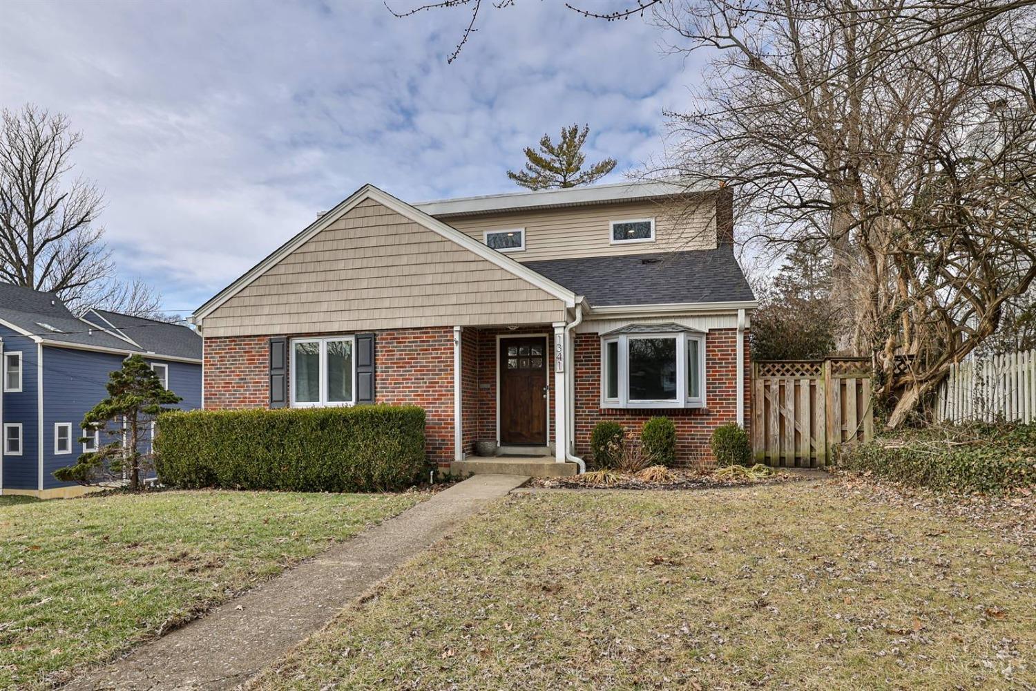 Wonderful location by Ault Park & Kilgour! 2020 renovation & expansion! 1st flr primary suite, lux bath, walk-in closet. Private back yard & deck. Great floorplan for entertaining!New 2nd flr: 2 BRs, spacious closets, hall bath with double vanity.Finished LL family room & bath. Zoned HVAC. Solar panels provide big monthly Duke savings.EV Level 2 garage hook up.