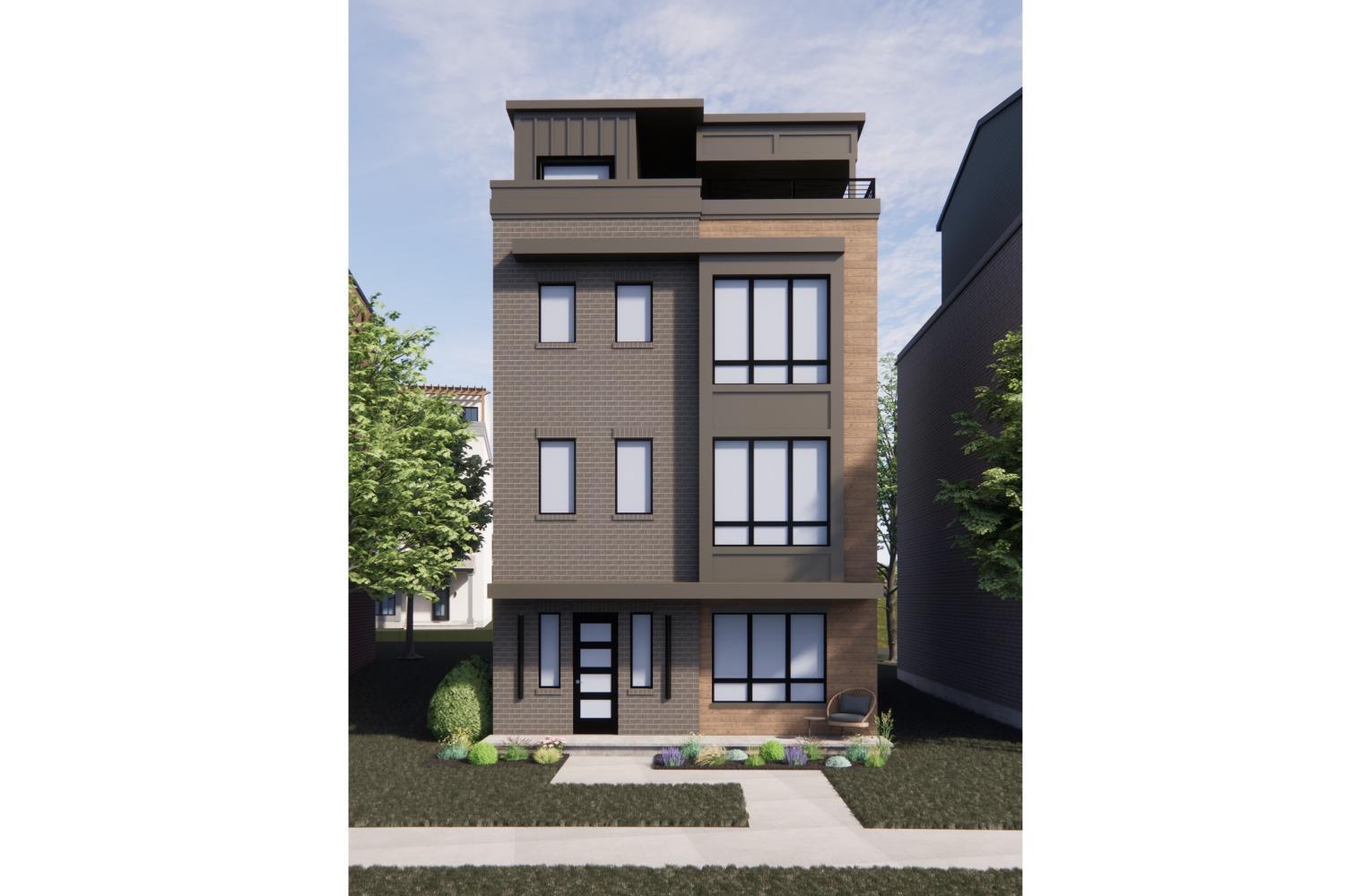 Exciting new custom build home featuring 1st floor fitness room, open kitchen with study, 20 x 12 deck off kitchen and roof top with media room + bar. Exquisite!