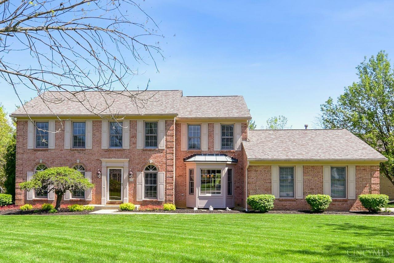 BACK ON MARKET! This amazing home offers four bedrooms and two and a half bathrooms, blending style and functionality. The grand foyer welcomes you in, leading to a formal living room, dedicated office, and cozy family room with a fireplace. Host with ease in the formal dining room with a tray ceiling, and cook like a pro in the gourmet kitchen, featuring Italian leathered granite countertops.  Convenience is key with a two-car garage, mudroom, and first-floor laundry. The spacious primary suite boasts double doors and a double vanity. Downstairs, the finished basement includes a recreation room and a rough-in for another bathroom.  The huge, fully fenced back yard features privacy and a fantastic deck off the kitchen. The level back yard is perfect for bbq's and entertaining.    Recent updates offer peace of mind: new roof (2020), new HVAC system (2018), new water heater (2024), and new water softener (2024).