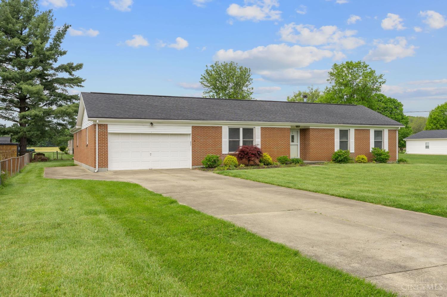 This brick ranch is ready for you to call home! Featuring an oversized garage with an additional door in the rear, this home is perfect for any hobbyist. The unfished basement leaves the opportunity to expand the living space and add instant equity. This home has never left the family since being built but it is ready to be made your own!