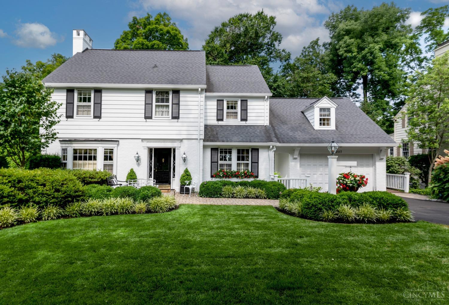 Wonderful sun-filled colonial on prized cul-de-sac & just blocks to Ault Park & Mt. Lookout Square! 4 tastefully finished levels - addition of family room & fantastic 26' three season sunroom - luxury primary suite bath - equipt stainless & granite eat-in kitchen with breakfast room - 2 car garage. All immaculate! Leave offers open for 48 hours - seller reserves the right to accept an offer prior. No escalation clauses!