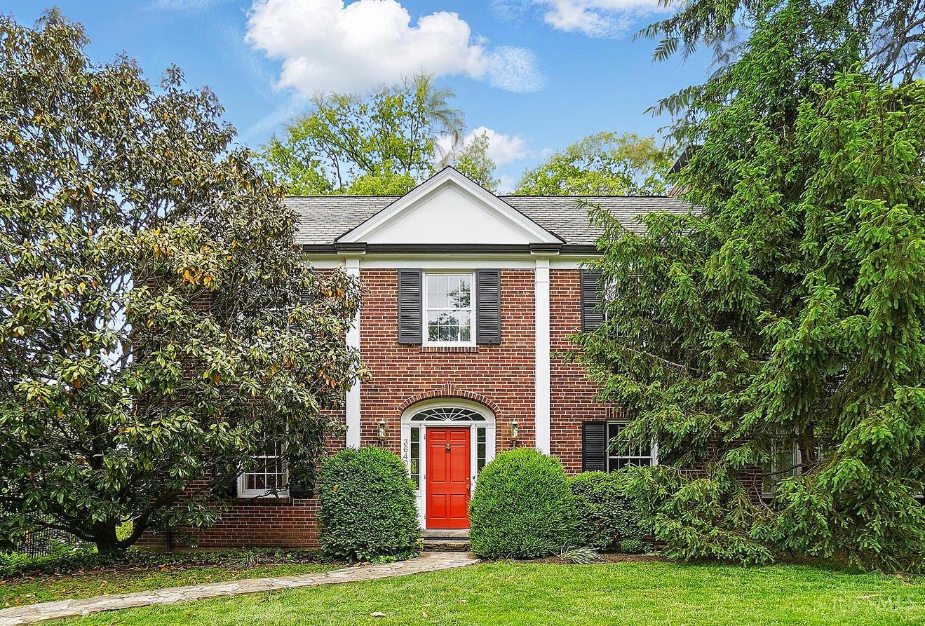 Location!*Handsome & stately brick Colonial w/timeless charm on a deep, lush & level 0.605 acre lot in the heart of Mt. Lookout*Classic center-hall floorplan w/rich pegged hardwood floors, crown molding & sun-drenched rooms*Inviting living room w/wood-burning fireplace flows into a bright sunroom w/beamed ceilings*Updated eat-in KIT w/granite countertops, SS appliances, crisp white cabinetry & cozy breakfast nook adjoins a nicely appointed formal dining room*Large primary suite w/built-ins + full ensuite BA*Spacious secondary BRs*Part finished LL w/versatile rec room*Outdoor sanctuary w/serene brick patio surrounded by mature landscaping, overlooking verdant yard w/sublime wooded view & peaceful privacy*Oversized built-in 2-car GAR + ample driveway parking*Lovingly maintained by the same family for the past 45 years*Coveted location less than 1 mile from Mt. Lookout Square, schools, parks & more*Rare opportunity to personalize this home as your own*Immediate occupancy available
