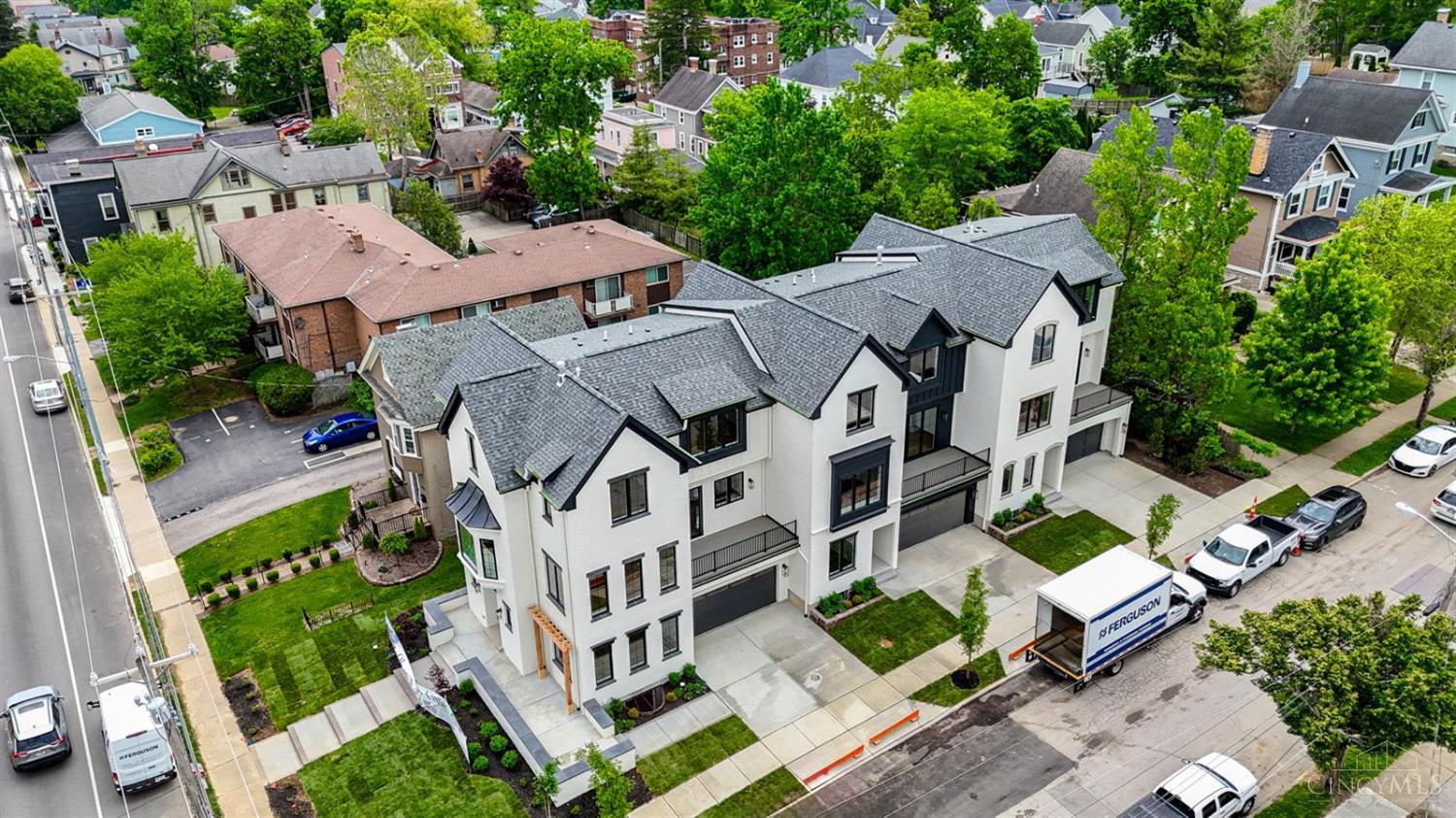 Live in a NEW beautiful town home. All the luxury details you will love with open living spaces, light Oak wood floors, & top-line appliances. Elevator takes you to all 3 floors. Plenty of room to entertain. Storage spaces & a private 2-car garage. Hyde Park Square is around the corner. Enjoy its vibrant atmosphere & have a coffee or a cone from Graeter's. Breakfast at The Echo is a must! HOA takes care of snow removal. Gold LEED & tax abated for 15 years. This home will be ready soon - it's 85% complete. All offers open for 48hrs. Seller may accept contract at any time after the showing start date 4/18. Mid-June Closing.