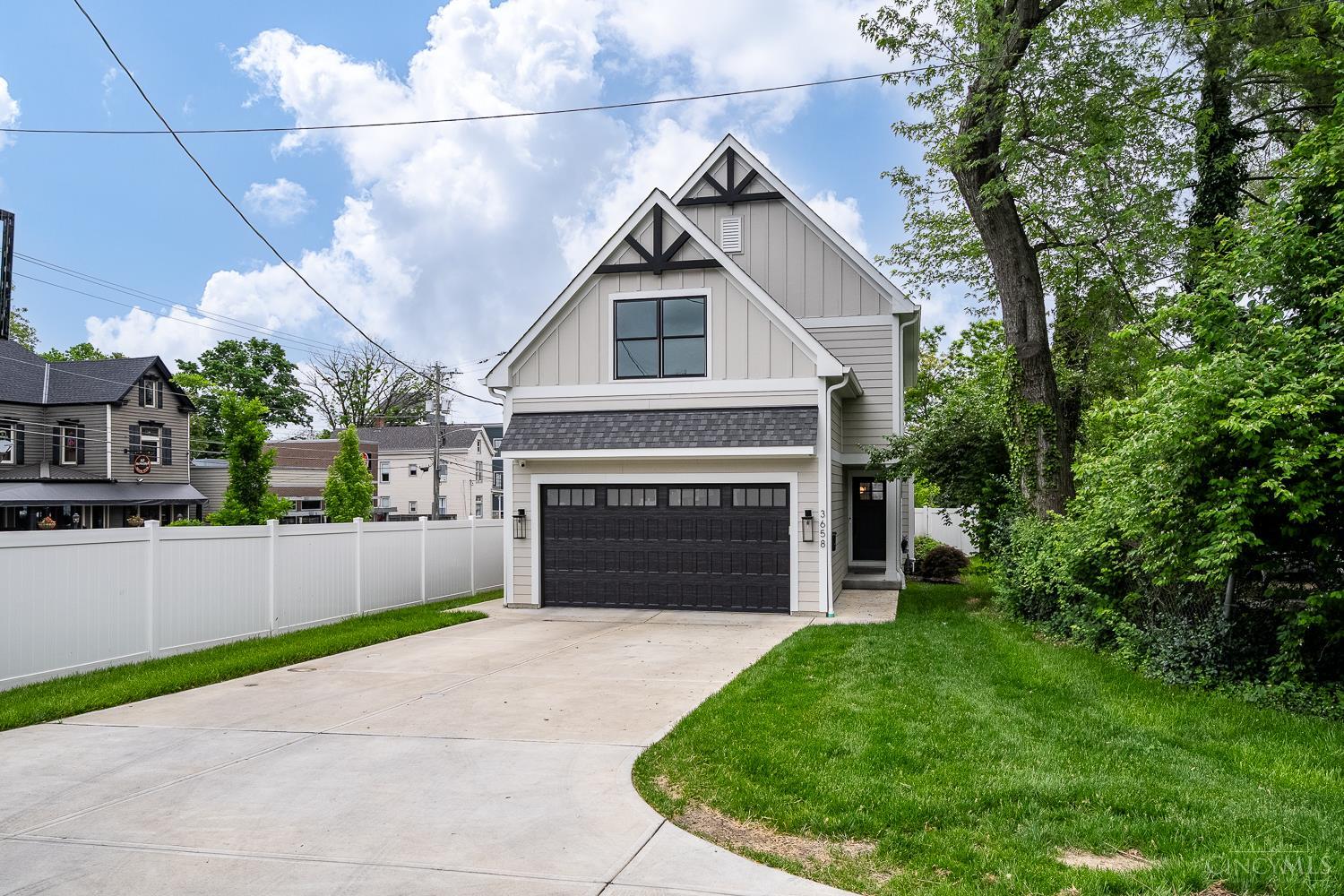 Modern Luxury nestled on a cul-de-sac in the Heart of It All! This stunning 2-year-old Andrew James custom home with high end appointments is on the Wasson Way Trail. With over 2,700 SqFt of finished space, blending clean modern lines with high-end comfort. The open floor plan features a gourmet kitchen boasting Thermador appliances with quartz countertops, a stylish mudroom, LVP floors, & a show stopping powder room. The great room boasts a beamed ceiling, gas fireplace,& walkout to a private, level backyard with stamped concrete patio ideal for entertaining. Upstairs, enjoy a spacious primary suite with luxe bath & walk-in closet, plus second-floor laundry. A finished lower level with full bath adds even more flexible living space. Soundproof windows provide serene privacy, & Platinum LEED 15-year tax abatement(through 2038) creates significant savings. All just minutes from Oakley Square, Hyde Park Square, restaurants, shopping, & highways. Showings start Friday, May 30.