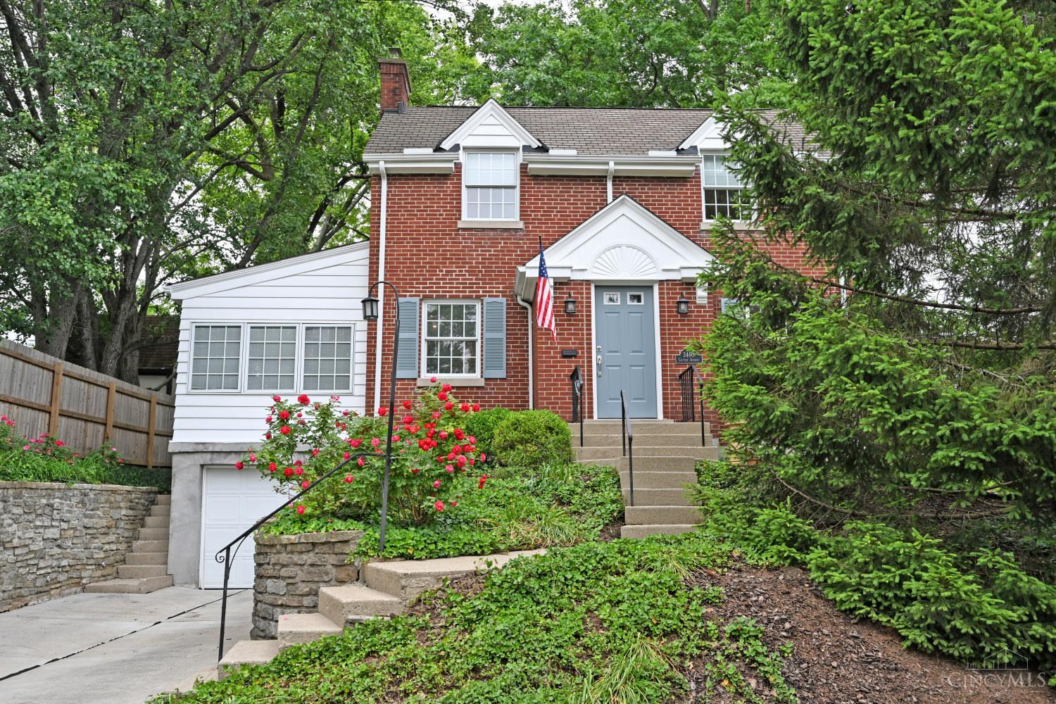 Impeccable home with Ault Park as your neighbor. First floor primary bedroom & bath adjoined by a cozy sitting room/den with a fireplace. Great flow for entertaining plus a beautifully landscaped yard with two decks, 18x16 & 12x12. Lots of light through out this architecturally significant home with many windows, skylights & 3 gas fireplaces.