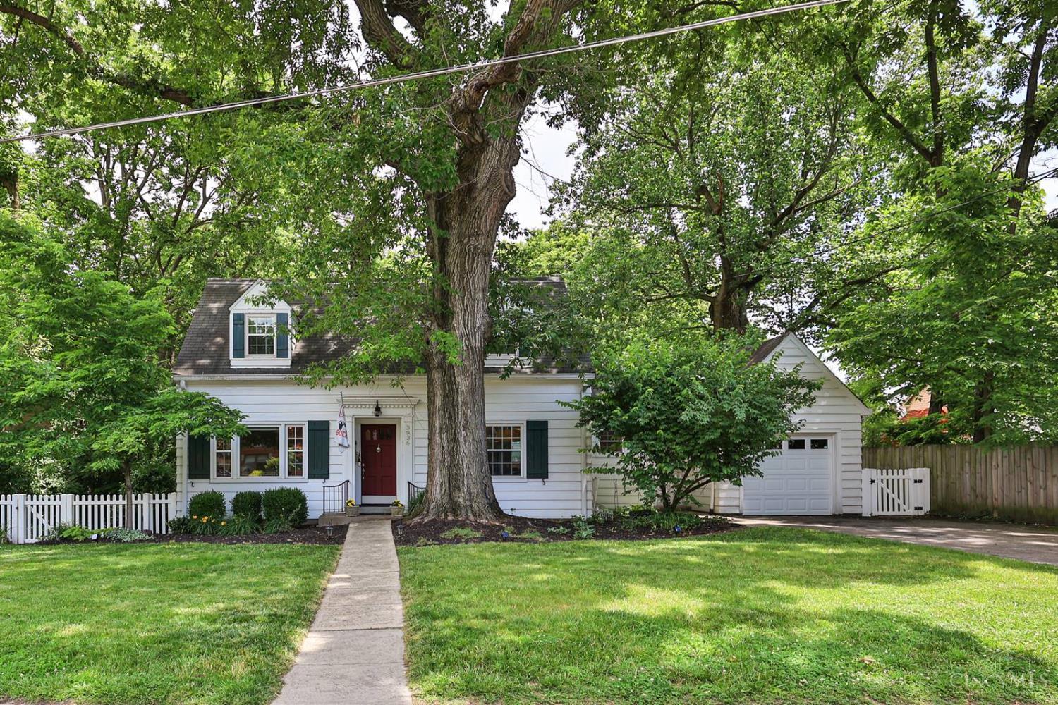 Nestled in a tranquil setting on a half-acre lot,  this charming 3BR home offers the perfect blend of comfort & convenience. Step inside to find a newly renovated kitchen featuring high-end appliances, ideal for any culinary enthusiast. Formal LR with wood burning fireplace walks into a cozy family room that overlooks the beautiful backyard.  The updated kitchen seamlessly flows into the living and dining areas, making entertaining a breeze. The 3rd Bedroom is currently being used as an office on the first floor.  Enjoy nature in Oakley! The massive park-like is incredible, a rare find that provides ample space for relaxation, play or gardening. The garage is attached to the home by a breezeway!  Located just moments from Oakley, you can enjoy walking to restaurants and shops and everything Factory 52 has to offer. This home is a true gem in a sought-after neighborhood.