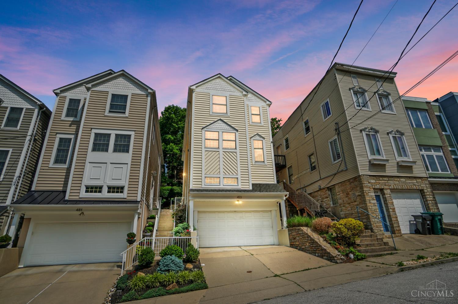 Discover the charm of this exquisite 3-bdrm, 2.5-bath residence in historic Columbia Tusculum. Inside you'll find a bright and airy layout, soaring 9-foot ceilings and stunning hardwood floors that add warmth and elegance. The kitchen is a chef's delight, boasting ample cabinetry, a gas stove, granite counters and a walk-in pantry. The generously sized primary suite is a true sanctuary, with an oversized tiled shower, a deep soaking tub, and a walk-in closet, along with a wall of built-in cabinets providing plenty of storage. Throughout the home, high-end finishes elevate each room, while a cozy gas fireplace sets the perfect ambiance for cool evenings. Step outside to the lovely paver patio, an inviting space ideal for relaxation and entertaining. Enjoy the convenience of a spacious 2-car garage, and revel in the unbeatable location just minutes from downtown Cincy, Mt. Lookout, and Hyde Park. This home offers the perfect blend of luxury and lifestyle. What a great spot to call home!