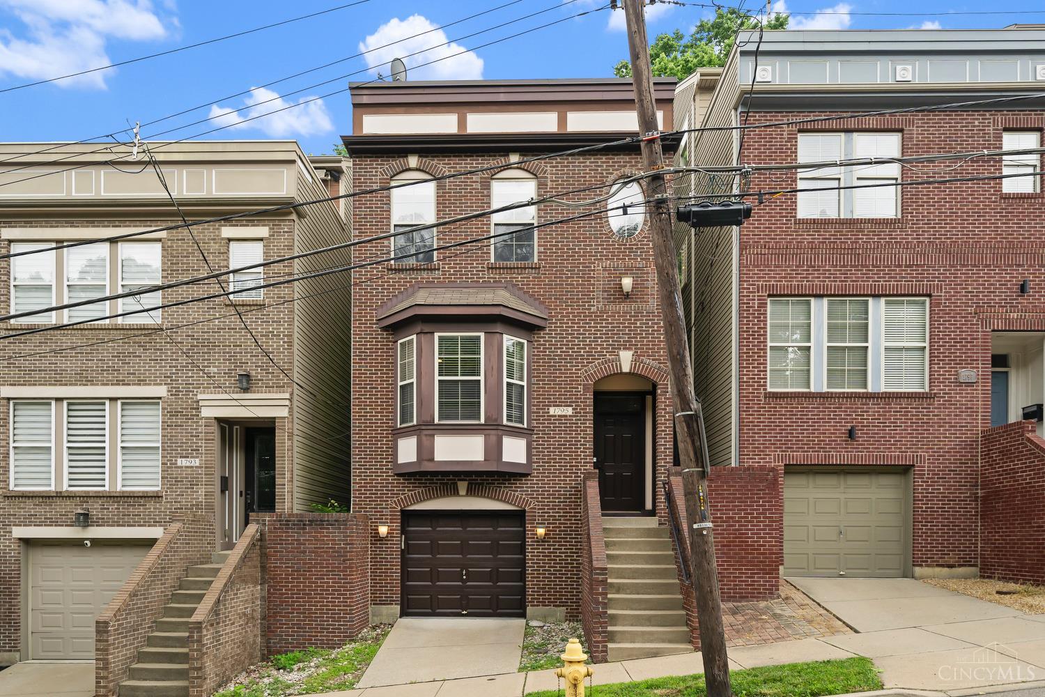 Downtown Living with Outdoor Charm  Discover the perfect blend of city living and private comfort in this stylish downtown Cincinnati home. Featuring beautiful hardwood floors, a fenced backyard, and a private deck with city views off the primary suite, this home offers the ideal balance of indoor elegance and outdoor relaxation. Enjoy the convenience of a garagea rare find in the heart of the city. With thoughtful updates and an unbeatable location, this home is move-in ready and moments from local dining, shopping, and entertainment. Key Features Include: Fenced Backyard, Roof Top Deck, 2nd Floor Laundry & Oversized 2 Car Garage! Hurry!