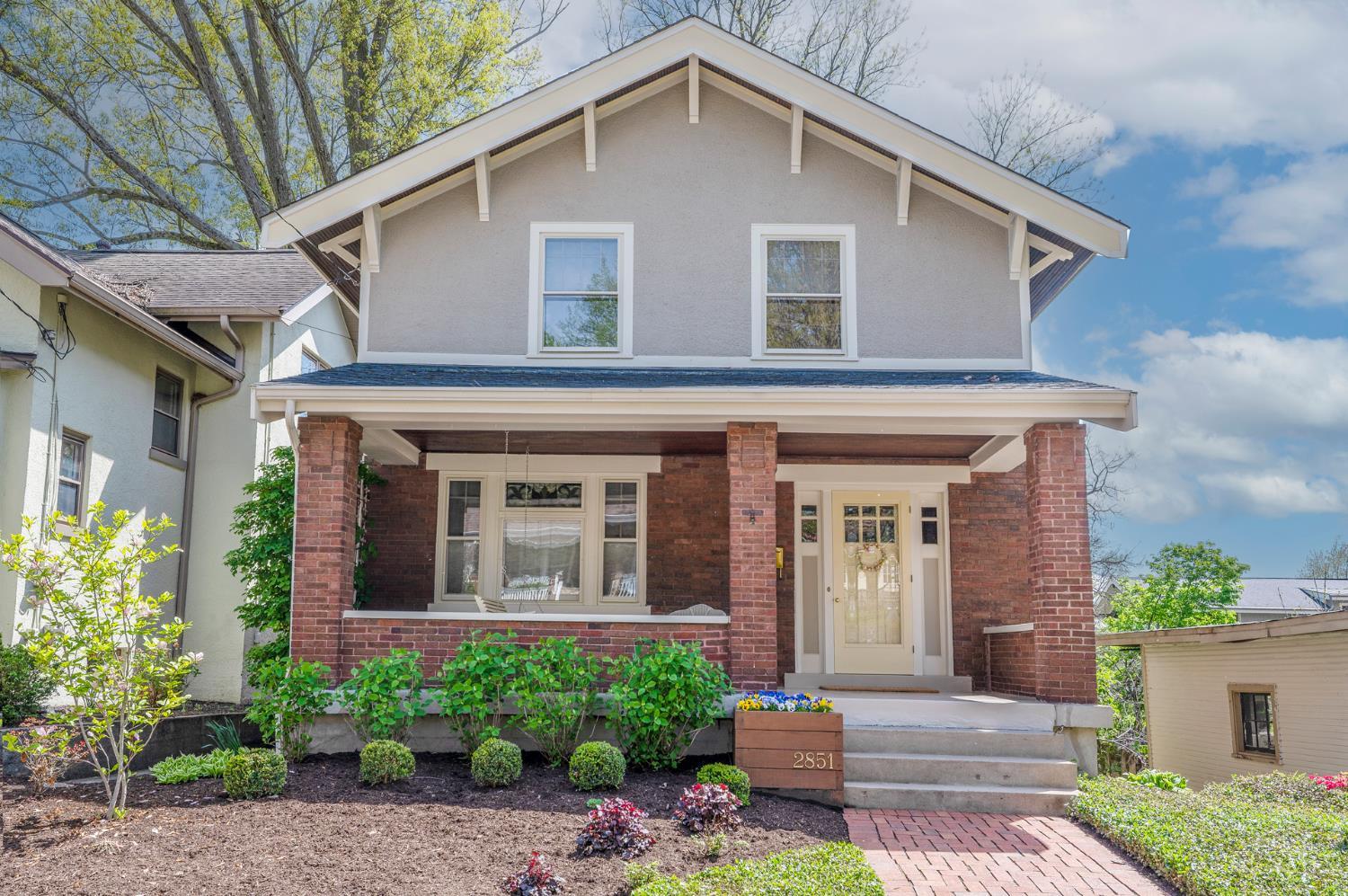 Well maintained sun-filled brick home on a quiet cul-de-sac yet just 3 blocks to Hyde Park Square! Wood burning fireplace, crown mouldings, hardwood floors, eat-in kitchen, big closets- 2 walk-ins in primary bedroom, entry foyer, private deck & fenced rear yard plus a 2 car garage! Spotless! Leave offers open for 48 hours - seller reserves the right to accept an offer prior. No escalation clauses.