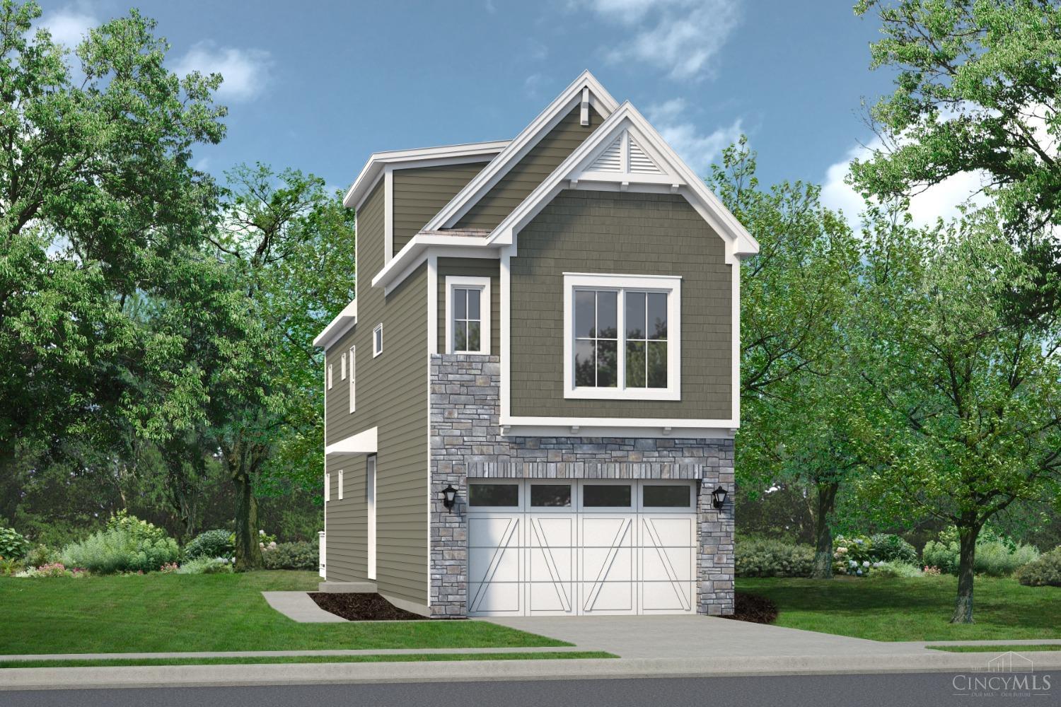 Brand new home just seconds from everything in Oakley! You can have it all: 1,783 finished sqft (w/ option to finish LL), hardwood flrs, great rm w/  fireplace, gourmet kitchen, primary suite w/ walk-in clst, high end finishes, 2 car garage, rear deck & rooftop deck! By Ashford Homes. Mins from Oakley Sq, walkable to MadTree Brewing, dining-shopping, new 3.5M Rec Center, & more!