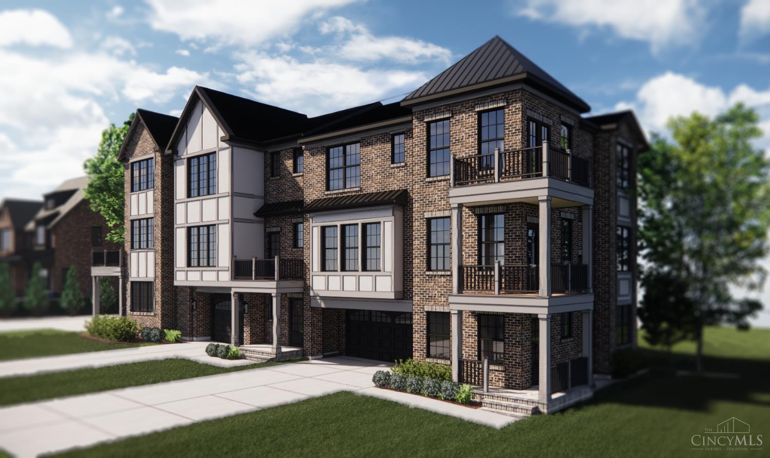 Stunning NEW construction townhome at Parkview Corner of Hyde Park, one block from Hyde Park Square*One of three premium townhomes available, offering carefree luxury living and high-quality craftsmanship at every turn*Eligible for a 15-year LEED Gold tax abatement with substantial property tax savings*Amenities include a practical and versatile open floorplan--great for entertaining--with a chef's kitchen, home office space, wood floors, custom built-ins, luxury high end finishes, a partially finished lower level, private garage parking and an individual outdoor terrace*Enjoy urban living at its finest steps from Hyde Park Square, Mt. Lookout Square and Rookwood.