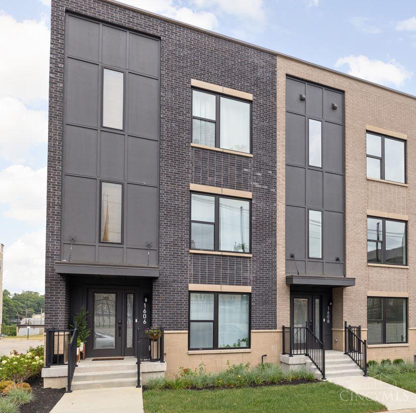Introducing 1607 Everly Place, a 2-bedroom, 2 full bath, 2 half bath townhome at Everly in East Walnut Hills. Spanning 2,209 square feet across three levels, this thoughtfully designed home features 9' ceilings throughout, an attached 2-car garage, and a private second-floor balcony. This is the last remaining unit of this floorplan with a walk-out balcony. There's still time to select your interior finishes, with an estimated move-in date of Spring 2026. Located in one of Cincinnati's most walkable and architecturally rich neighborhoods, Everly blends modern living with community charm. LEED Silver certification and a 15-year tax abatement offer added long-term value. Contact the listing agent for showing details.