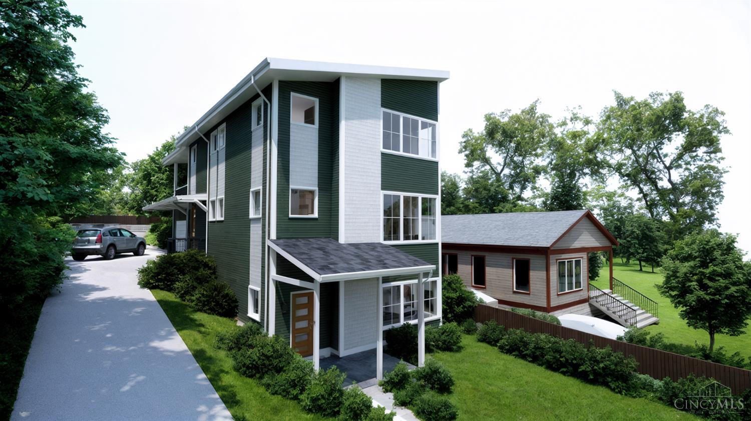 Contemporary, Spacious, Light-filled Madisonville Home under construction. 3,000+ SF on 3 levels w/ an open living space that will not disappoint! Amazing Natural Light thru out! When finished.. 4 BD/4 BA, Loft, Rec Room, Mudroom, Gourmet Kitchen & Spacious 2nd floor private Primary Suite + 2nd Floor Laundry & Covered Deck! But that?s not all... Gorgeous Red Oak Flooring thru out. Walkability: Steps to Murray Bike/Run/Walk Trail leading to Mariemont Sq,. Also walk to Cincy Sports Mall, Mom n 'Em Coffee/Wine, Mad Cheese & all the cool shops popping up @ the corner. Bonus: Builder pursuing 15-Year Gold LEED Cert Tax Abatement (savings of up to $175k). Get this one under contract now! Images are renderings. Finishes/features/appliances may change. Expected completion date: End of Oct 2025.
