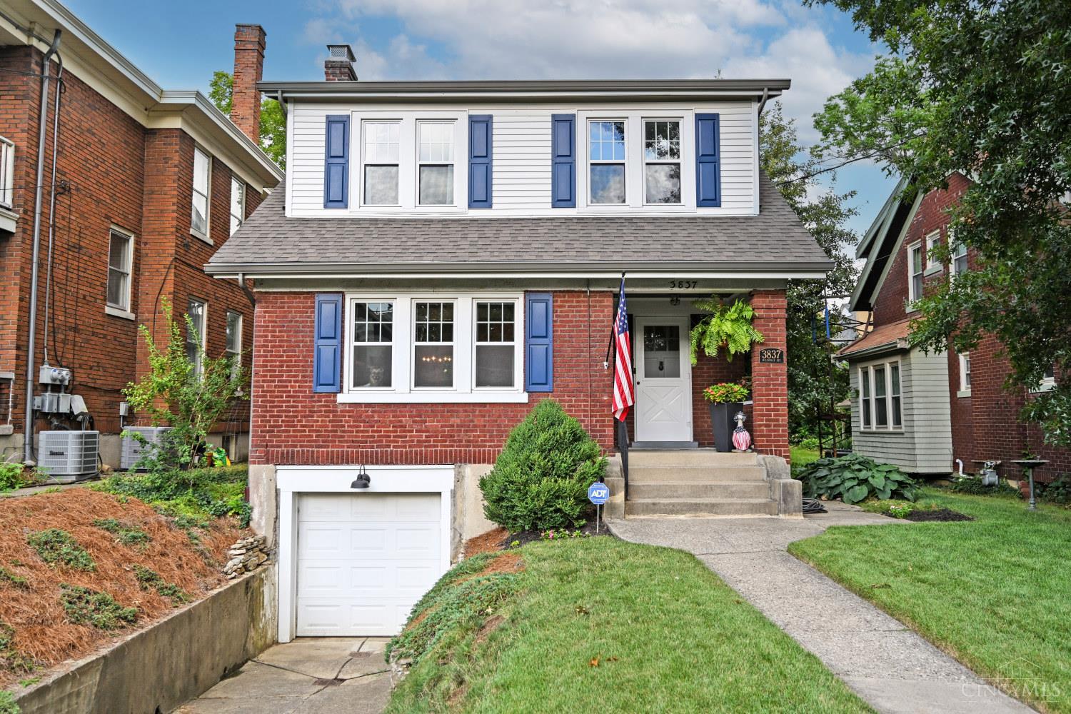 This is IT! the Oakley charmer you've been waiting for! Perfectly situated in one of Cincinnati's most sought-after neighborhoods, this beautifully updated 3-bedroom home offers style, comfort, and convenience in one irresistible package. Step inside to discover gleaming wood floors throughout and a spacious living room anchored by custom built-ins. Just off the living room, a cozy sunroom or home office provides that extra flex space everyone wants. The open, cook's dream kitchen has been fully renovated with modern finishes, SS appliances, and flows seamlessly to a large, low-maintenance composite deck; ideal for dining al fresco or entertaining. Upstairs, you'll find three generously sized bedrooms and a completely updated full bath w/ double vanity, plus tons of closet space rarely found in Oakley homes. Enjoy lush landscaping and a prime location close to highways, shopping, dining, and everything Oakley and Hyde Park have to offer. Turn the key and move right in-this is the one!