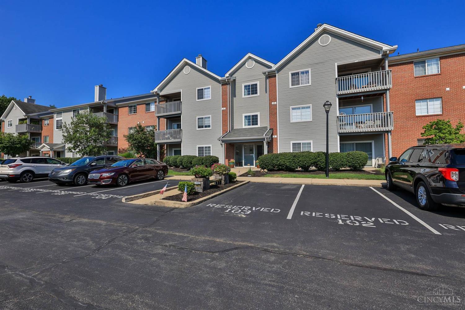 Beautifully updated top floor 2-bedroom, 2-bath condominium. Open floor plan with brand new carpet and paint throughout, and updated primary bathroom. Enjoy the private balcony and easy access to condo with elevator in building. Pool and clubhouse to enjoy!
