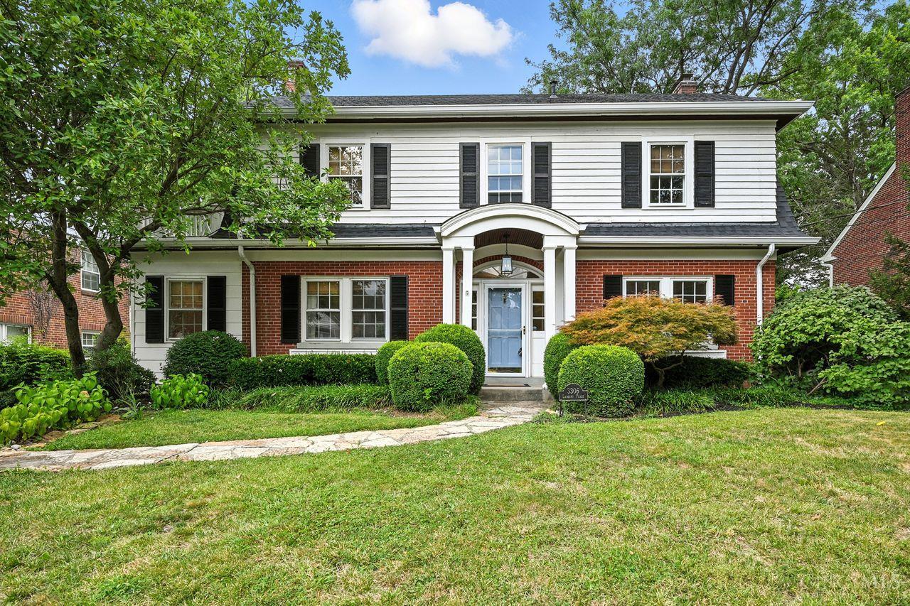 Beautiful light-filled home located in the highly desirable Mount Lookout neighborhood. Lovely quartz kitchen with counter bar, and separate beverage center. Convenient 1st floor study or home office. Large primary suite with two closets and walkout balcony + 2 large bedrooms. Original hardwood floors and woodwork including custom built-ins. 1.5 car rear entry garage and private fully fenced yard with storage shed and brick patio. Updates include roof/AC/hot water heater. In addition to the home's features, the location is unbeatable. Just a short walk from Kilgour Elementary and gorgeous Ault Park. Great dining options steps away in Mount Lookout Square including: VV The Italian Experience, Sago, Delwood, Ruthai, and Zip's Cafe. Also walkable to Coffee Emporium and Forno.
