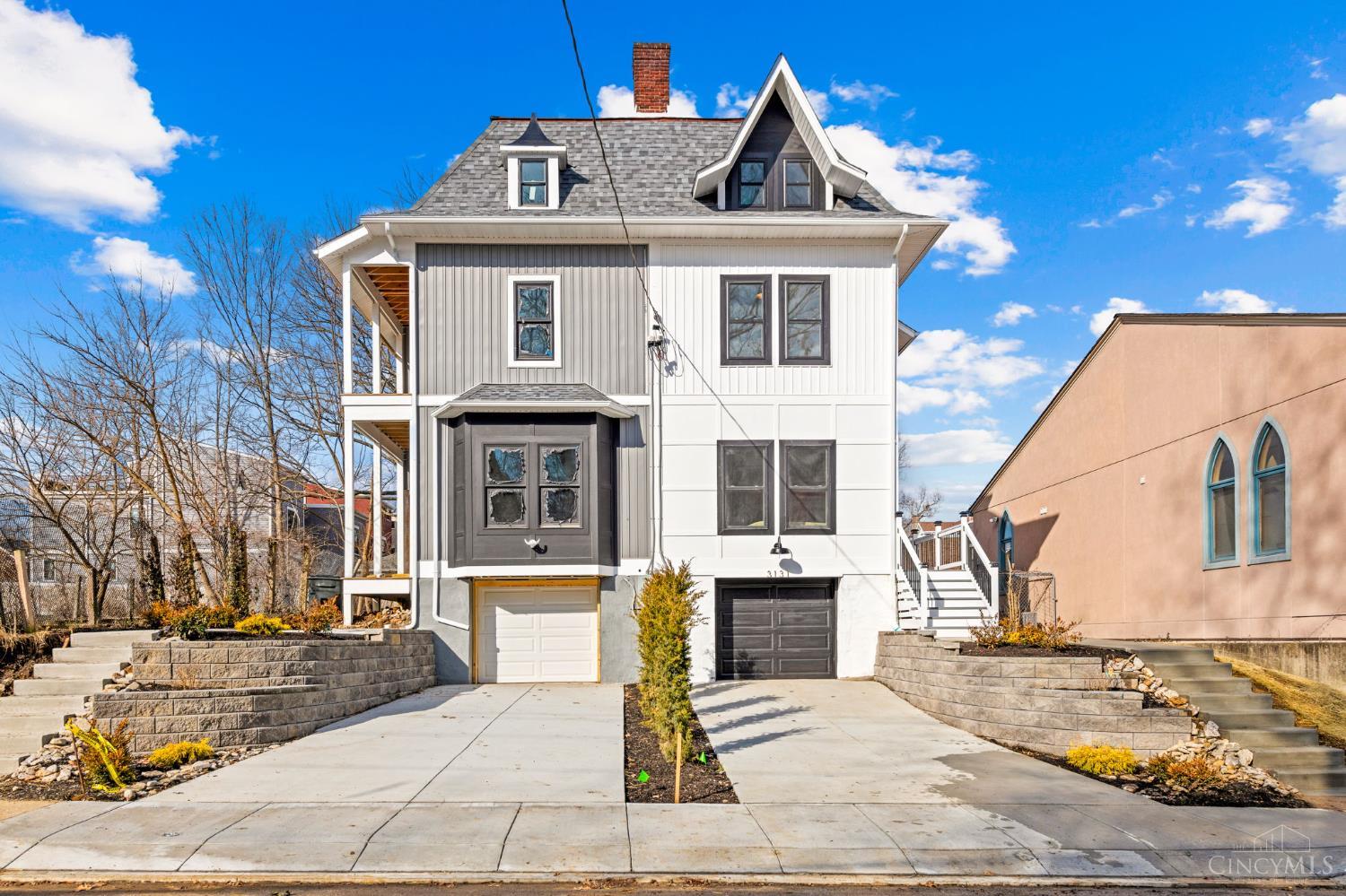 Renovation will soon be complete! Be the first to experience the Stunning Transformation 1880s Single Family Townhome. Elegant Designer Finishes blend with Authentic Period Charm in this Complete Renovation, featuring 2,224 sq ft across Three Floors. Soaring 10' Ceilings highlight the expansive open-concept First Floor with Living Room, Dining Room, eat-in Kitchen, Family Room & Powder Room. The bright, open Kitchen boasts Bosch Appliances, Quartz Counters, and an oversized Pantry. Luxurious Bathrooms, Laundry, two of the Three Spacious Bedrooms including an Owner's Suite with a Spa-like Shower await on the Second Floor. On the Third Floor is the Third Bedroom and Bonus Finished Attic Space. Plenty of Storage in the Basement & Garage. Comprehensive Renovation w/new Plumbing, Electric, HVAC, Roof, Windows, Copper Water Line, Sewer & Drain Lines. Will be eligible for Cincinnati Residential Tax Abatement! Own a piece of Cincinnati's Architectural Heritage, reimagined for Modern Living.