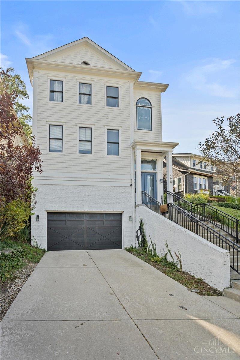 This 3-bedroom plus study/guest room, has 3.5 bathrooms. Large master suite with huge walk-in and stand alone tub. A newer home with recent upgrades including new shower, two HVAC systems, beautiful deck, astroturf back yard (yes no mowing and no mess), and beautiful countertops. It features a dumb waiter (no need to carry groceries up the steps), spacious finished basement, mudroom area, and a full-height indoor basketball court in the 2-car garage! A stones throw from Mt. Lookout square and all that it has to offer!