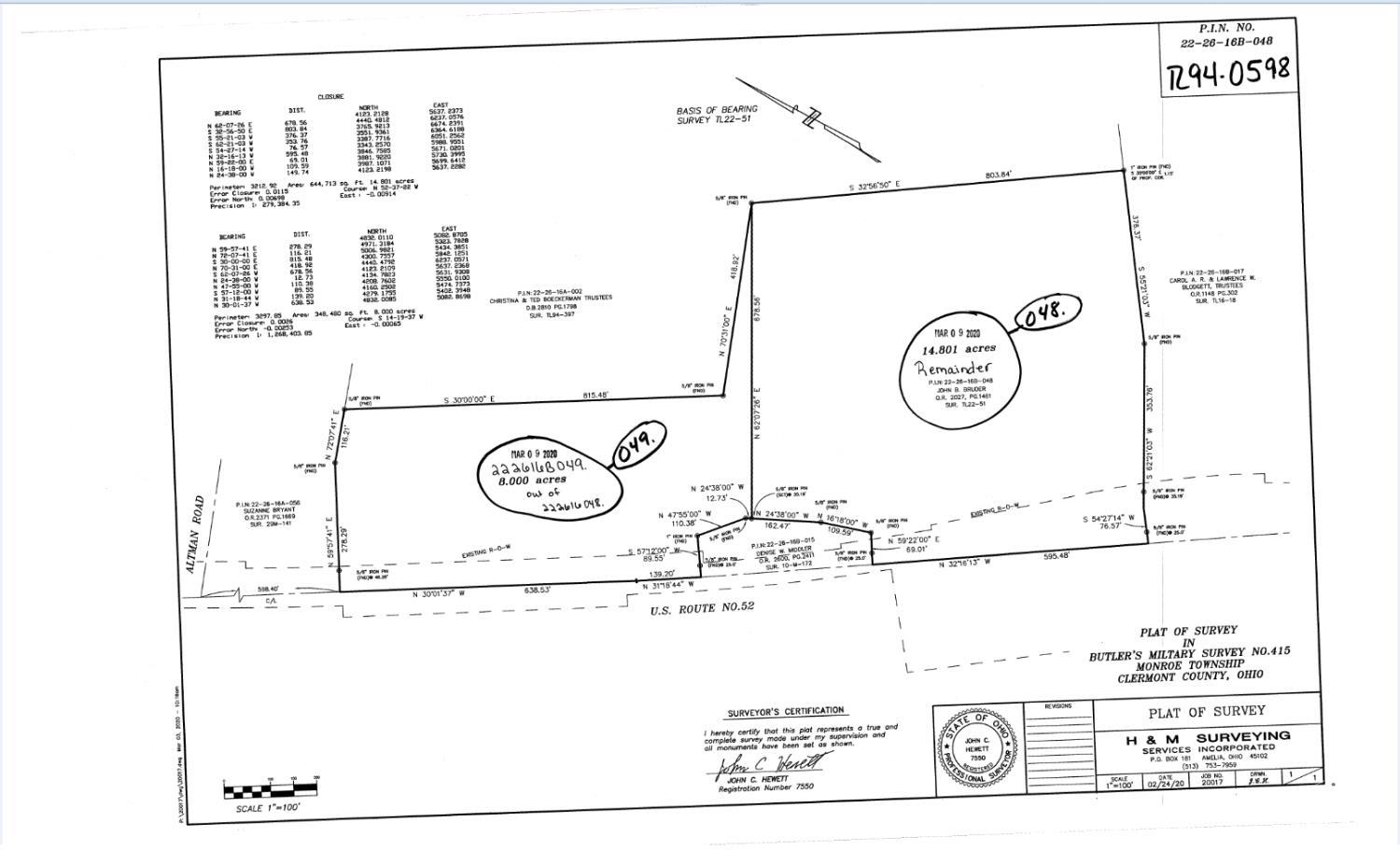 Homes for sale in Monroe Twp, OH | 8 U S Route 52, Monroe Twp, OH 45157 | MLS# 1854507