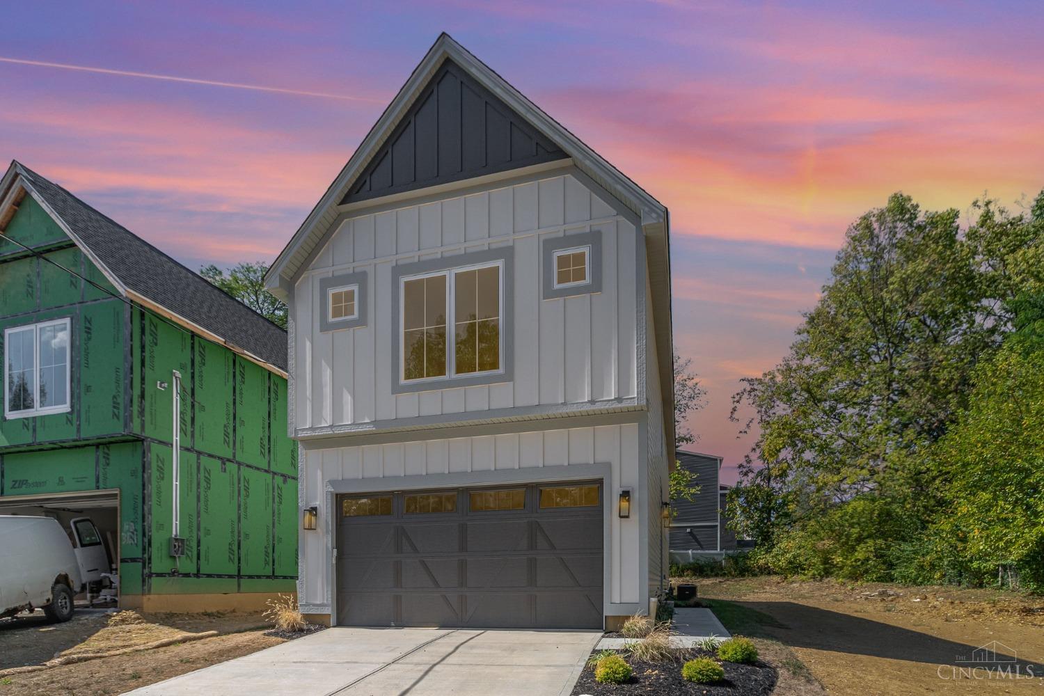 $7,500 forgivable grant available through partner lender. Ready now! Was $670,000 lowered $75,000. LEED Silver Eligible - Save $10,000/yr in prop tax. Open concept with huge windows, Granite counters, 42 wood cabs, eat-in kitchen island. The patio adjoins the great room for entertaining. Very spacious back yard for urban living. 2-car garage. 9ft ceiling on 1st floor. Full basement ready to finish and w egress window & bathroom already plumbed.  Master bed w ensuite & walk-in clst. Great location! Walk to the many new Walnut Hills shops & restaurants.