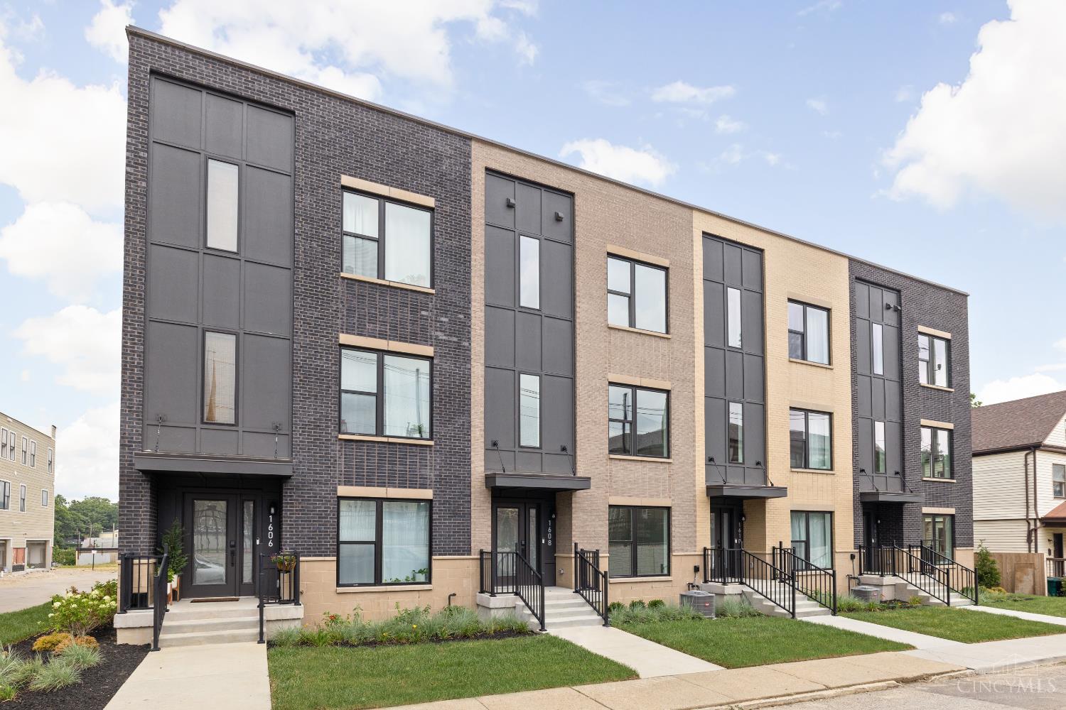 New Construction Townhome in East Walnut Hills by Onyx+East  This modern 3-story townhome offers 2 bedrooms, 2.5 bathrooms, and 1,786 square feet of thoughtfully designed living space. Soaring 9' ceilings throughout enhance the open, airy feel, while sleek, contemporary finishes complement the bold architectural exterior. LEED Silver certified with a tax abatement through 2024, this home blends sustainability, style, and conveniencejust minutes from downtown and the best of East Walnut Hills.