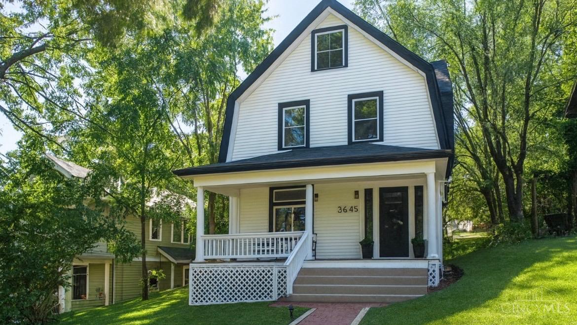 This beautifully updated 4-bedroom, 2-bath home combines timeless Mt. Lookout charm with modern comfort. Enjoy total peace of mind with a new roof, windows, and HVAC (2025). With over 2200 sq ft of thoughtfully finished space, it showcases an open-concept main level with gleaming hardwood floors, a brand-new full bath, and a stunning kitchen featuring dual quartz islands, sleek cabinetry, and stainless-steel appliances  perfect for entertaining. Upstairs, offers four spacious bedrooms and a bright remodeled bath, while outside you can relax on the oversized front porch or unwind in the private backyard retreat. Just minutes from Mt. Lookout Square, Ault Park, and downtown  this move-in-ready home lets you live, entertain, and unwind in one of Cincinnati's most desirable neighborhoods.