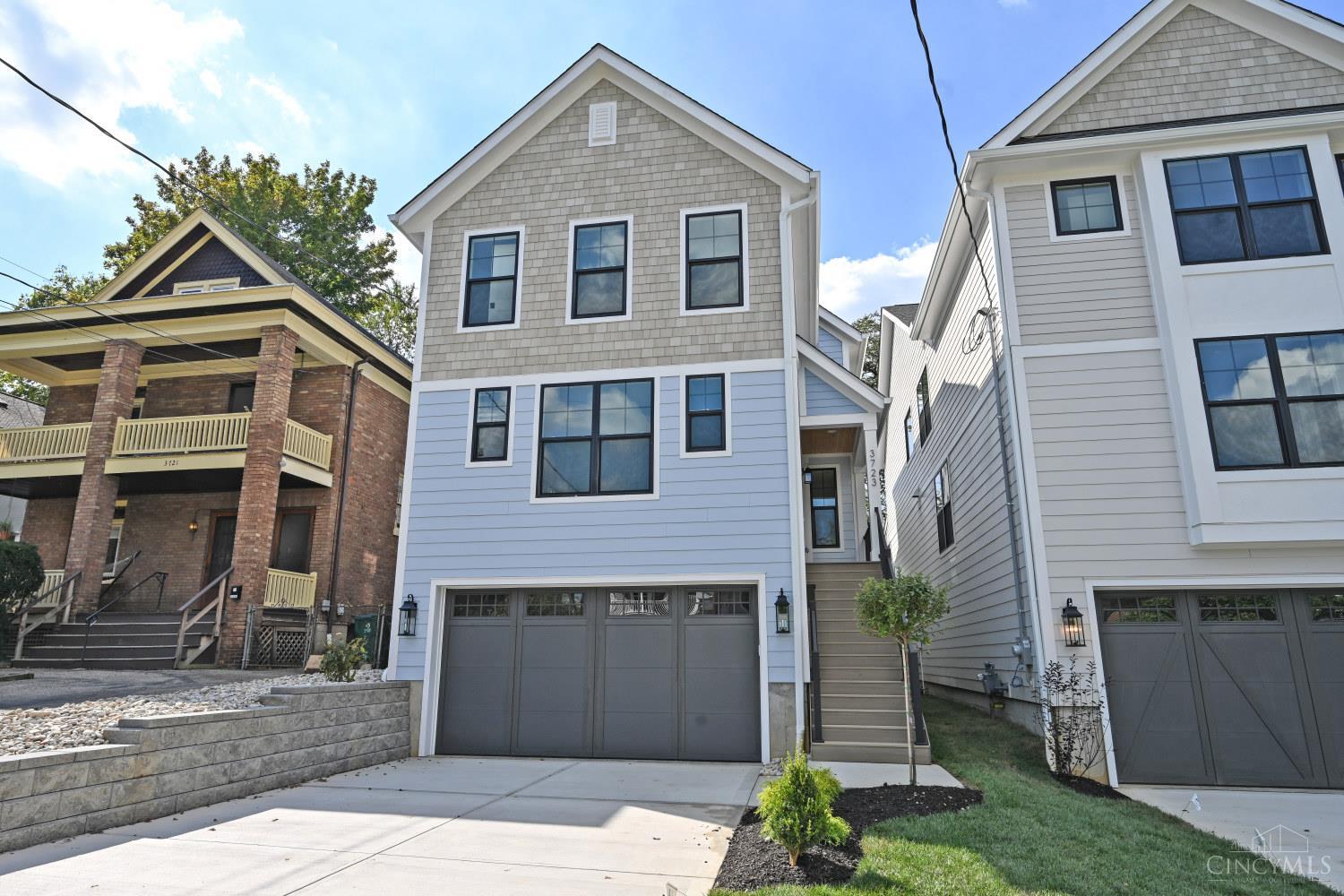 Gorgeous new construction on one of Oakley's best streets! Enjoy a harder to find 15-year LEED Platinum tax abatement + top-of-the-line finishes. Sun-drenched open floor plan features chef's dream kit w/Thermador appliances, quartz counters, dry bar + gas fireplace, & coffered ceiling. 4 bedrooms, 3.5 baths including luxe primary suite w/custom closets. Finished LL offers flex space (office/gym/rec) + walkout to large yard. Covered deck + patio for outdoor living. 2nd-floor laundry, ample storage, custom closets throughout. Central to both Hyde Park/Oakley Squares!