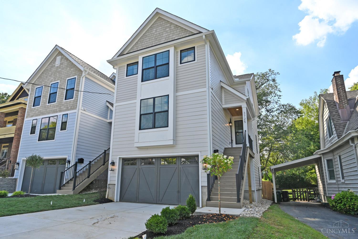 Gorgeous new construction on one of Oakley's best streets! Enjoy a harder to find 15-year LEED Platinum tax abatement + top-of-the-line finishes. Sun-drenched open floor plan features chef's dream kit w/Thermador appliances, quartz counters, dry bar + gas fireplace, & coffered ceiling. 4 bedrooms, 3.5 baths including luxe primary suite w/custom closets. Finished LL offers flex space (office/gym/rec) + walkout to large yard. Covered deck + patio for outdoor living. 2nd-floor laundry, ample storage, custom closets throughout. Central to both Hyde Park/Oakley Squares!