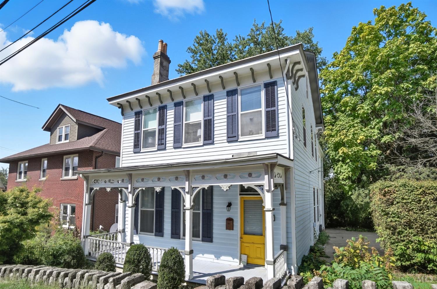Sunfilled Victorian in historic Columbia Tusculum! Over 2600 sq feet - deep level rear yard - off street concrete driveway for up to 5 cars - spacious equipt eat-in kitchen with counter bar, quartz counters, gas range, stainless appliances and large walk-in pantry- beautiful original plank hardwood floors throughout- primary bedroom suite with adjoining bath - 2nd floor laundry room - new roof 23' with new gutters 25' - exterior paint 25'- 11x10 walk-in closet with built-ins- crown mouldings- multi level deck off both 1st & 2nd floors- excellent basement for storage & workshop etc.!
