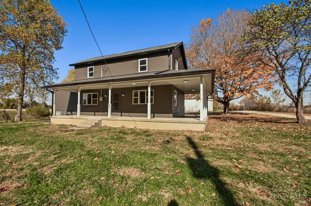 If location, land and upgrades are at the top of your list, then don't miss this beautifully updated farm house situated on 5 acres! Country charm and character hidden conveniently in Milford Twp. This home needs nothing but an owner who's ready to forget about the hustle and bustle and just enjoy the solitude this hidden home offers. The laundry and primary Bed/bath have been relocated to the 1st floor. But you could also use the bedroom upstairs with its own ensuite as the primary, or second primary bed and bath. A large porch will be a perfect spot to begin and end your day. The list of updates is too long but include HVAC, water well, flooring, paint, roof, septic inspection and more. There's a large pond in the back with new decking perfect for casting a line. The land is almost completely fenced making it ideal for livestock. The barn has solid bones but it could use a little attention.