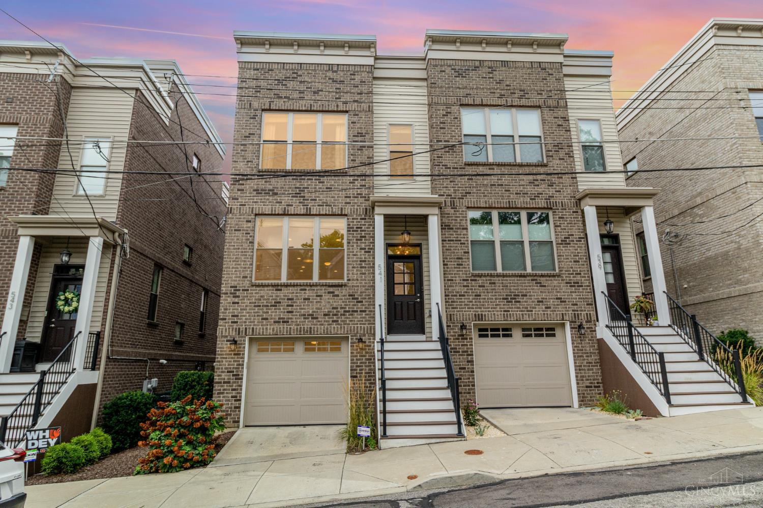 Prospect Hill gem built in 2019. This stunning 3-bedroom, 3.5-bath attached single family home features a private rooftop deck, backyard retreat, and a 2-car garage. Enjoy sleek modern finishes, an open layout, and abundant natural light just minutes from Downtown, OTR, Mt. Auburn, and Walnut Hills. With tax abatement until 2034 and no HOA fees, this one-of-a-kind home is the perfect blend of luxury, convenience, and value. Seller is offering $2500 toward closing cost.