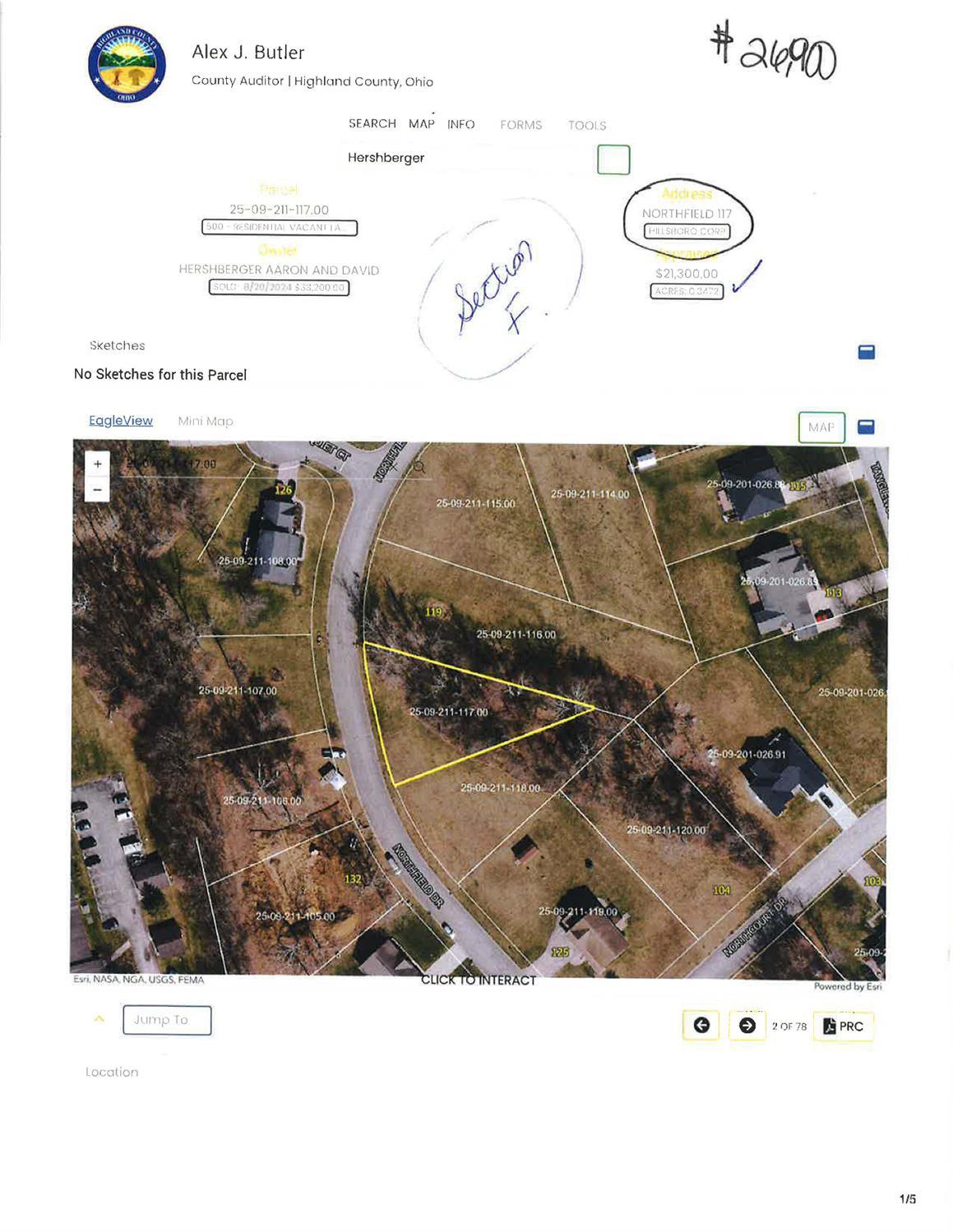 117 Northfield Drive, Hillsboro, OH, 45133