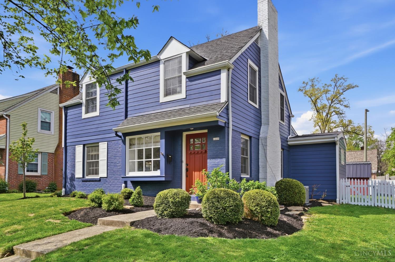 Welcome Home! Over 2200 sq ft of finished space full of character and charm. Four bedrooms, first floor primary bedroom and three updated full baths. Updated kitchen features a counter bar walks out to expansive patio firepit and fenced yard. Newly renovated lower level with enlarged living space includes family room, study/5th bedroom and full bath. Wood floors, Pella windows, newly painted hardy board siding. Wonderful location in the Village, walk to school, parks and square. Lifetime waterproofing warranty and sewer line replacement warranty attached