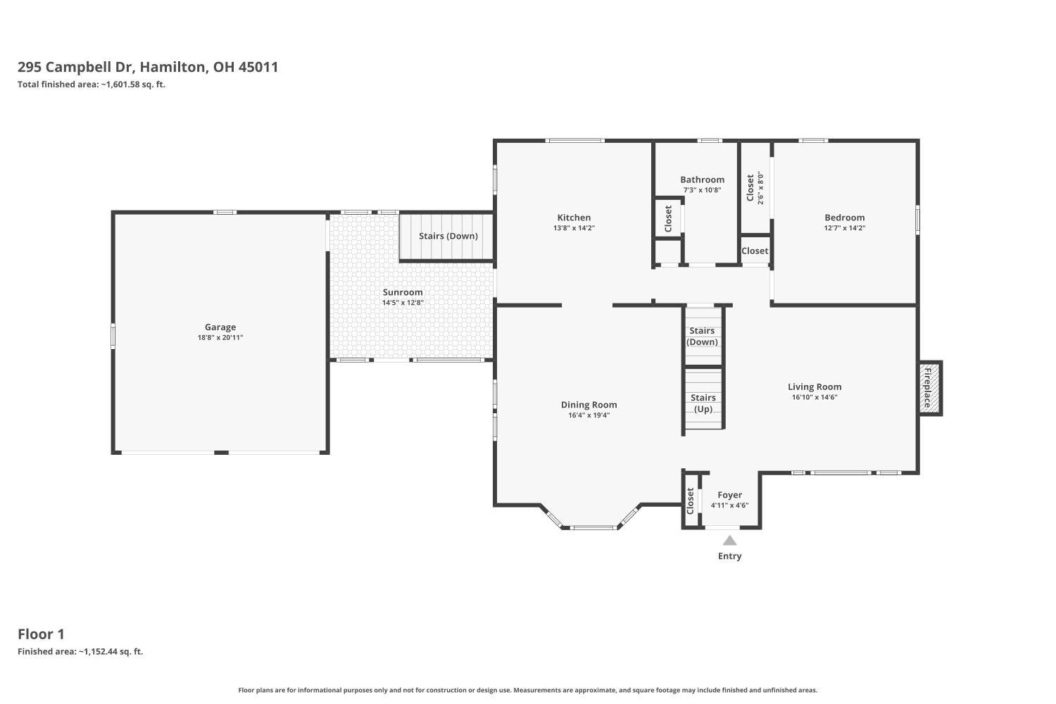 295 Campbell Drive, Hamilton, OH, 45011