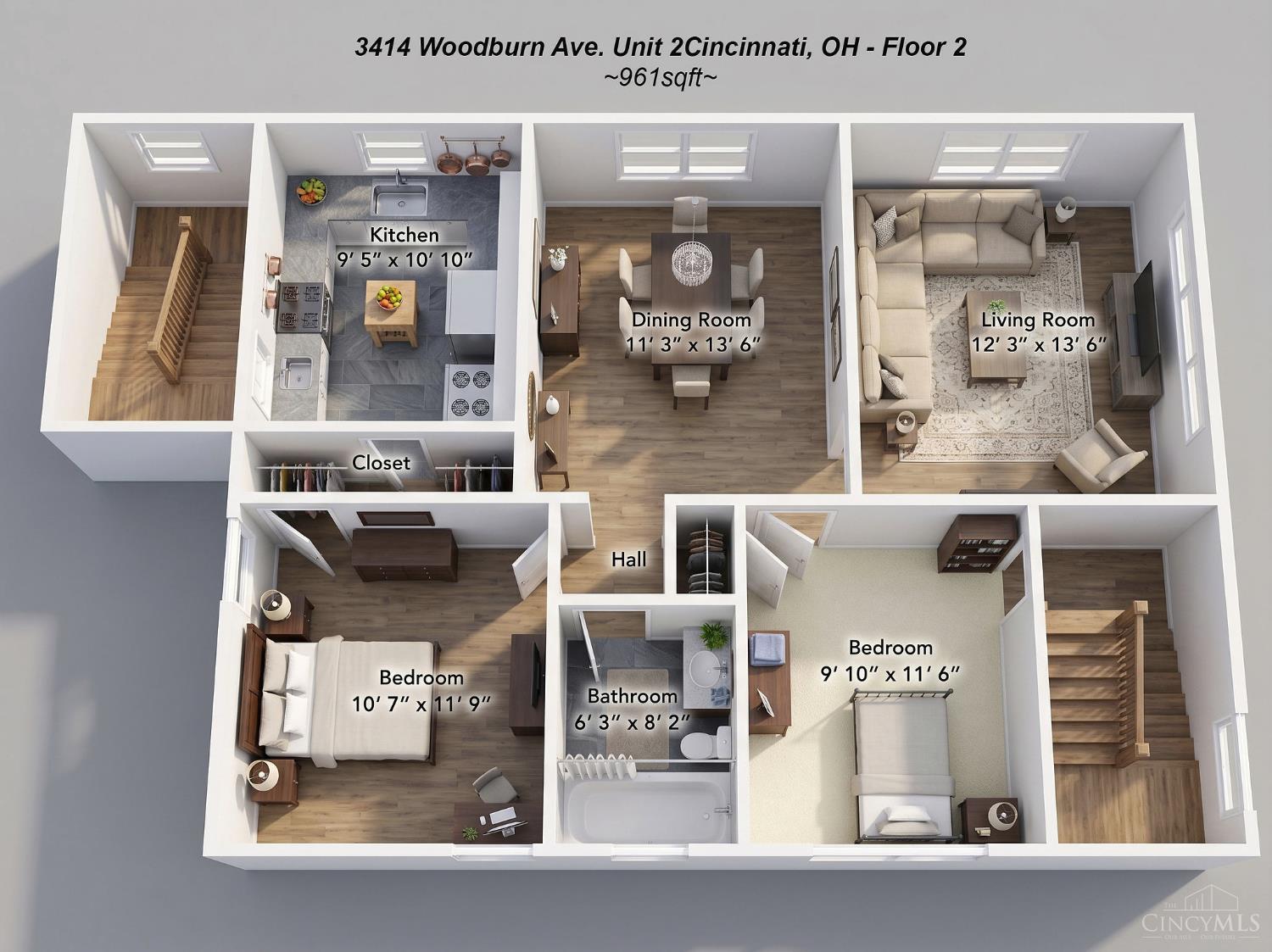 3414 Woodburn Avenue, Cincinnati, OH, 45207 — photo 37