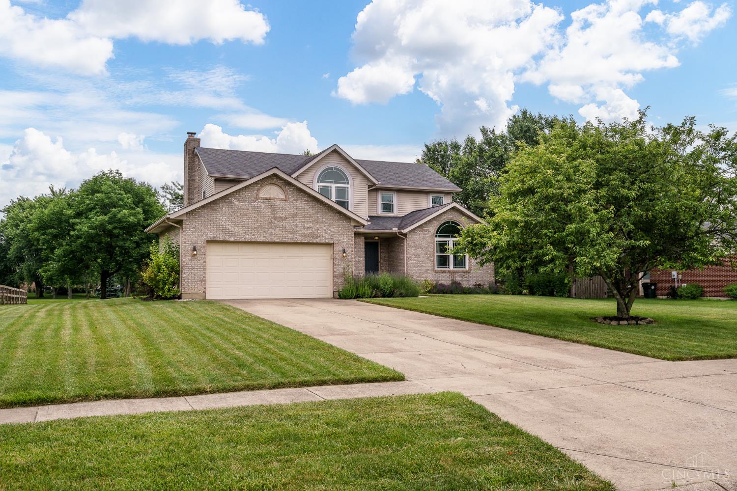 Live large inside and out. This spacious 5-bedroom, 2-story home sits on a flat half-acre lot in the sought-after Wynds of Liberty subdivision, giving you the breathing room and private outdoor space that's hard to find. The eat-in kitchen has great flow to both dining room and family room,  while the 4-season sunroom flows seamlessly into a park-like backyard, perfect for morning coffee, weekend entertaining, or simply unwinding in your own quiet retreat. Inside, enjoy generous bedrooms with great closet space, a convenient first-floor laundry part-finished basement with 5th bedroom, and a first floor flex room currently used as a gym. When you're ready to venture out, the East Butler YMCA and Bridgewater Falls shopping center are just 2 miles away. Showings start 6/12!