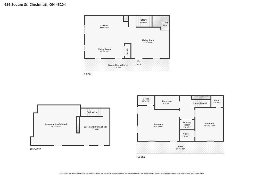 Homes for sale in Cincinnati, OH | 656 Sedam St, Cincinnati, OH 45204 | MLS# 1882722
