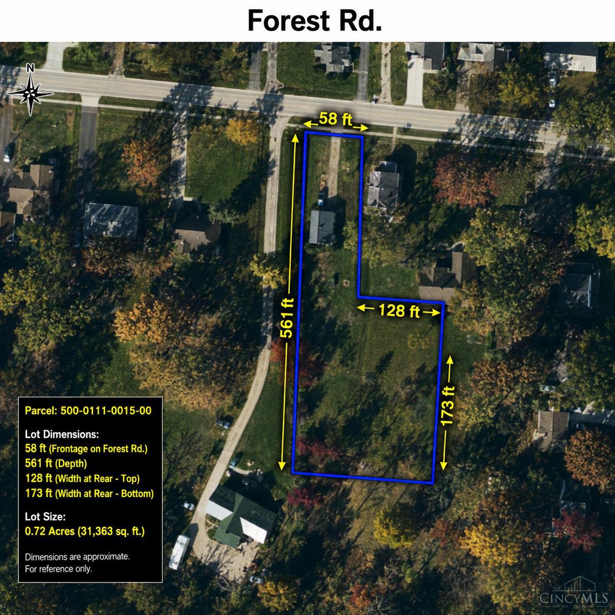 Forest Road, Anderson Twp, OH, 45255