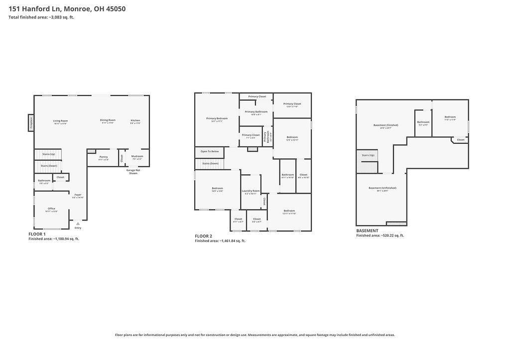 151 Hanford Lane, Monroe, OH, 45050 — photo 37