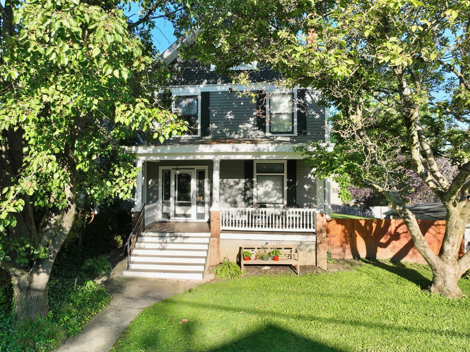 Fantastic updated E. Hyde Park 3bed/4bath home! New kitchen w/induction range, basin sink, granite countertops & ample cabinet space. Hisotric details throughout including original wood floors, tiled fireplace, trim & stained glass transom window. Enjoy relaxing on the large rear patio overlooking the fenced rear yard. Recent updates also include water heater HVAC, ductwork. Roof & siding were replaced in 2019. Detached 2 car garage & off-street parking provide plenty of parking. Walkable to great coffee, restaurants & Ault Park!